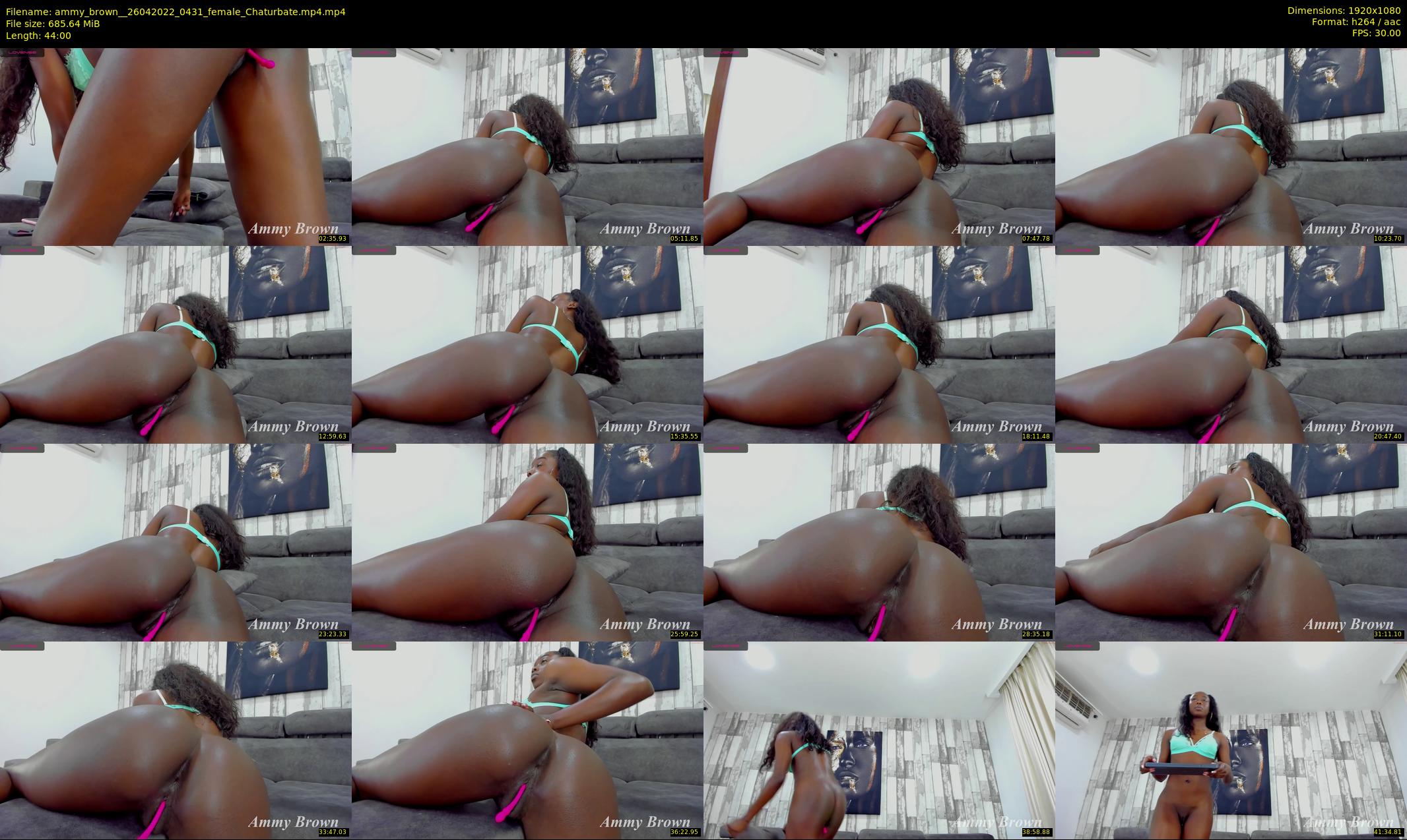 ammy_brown_ — 44 minute Chaturbate female cam show recording, 1080p, Apr 26, 2022