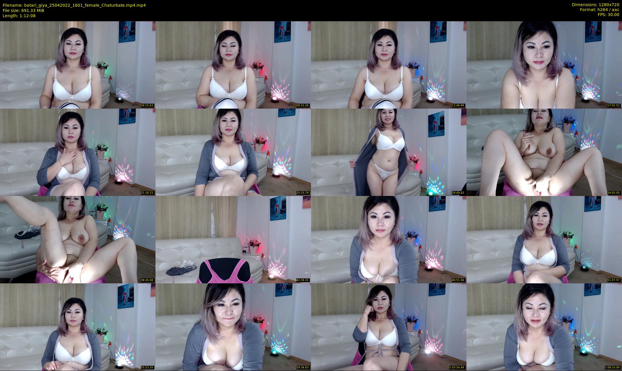 batari_giya — 73 minute Chaturbate female cam show recording, 720p, Apr 25, 2022
