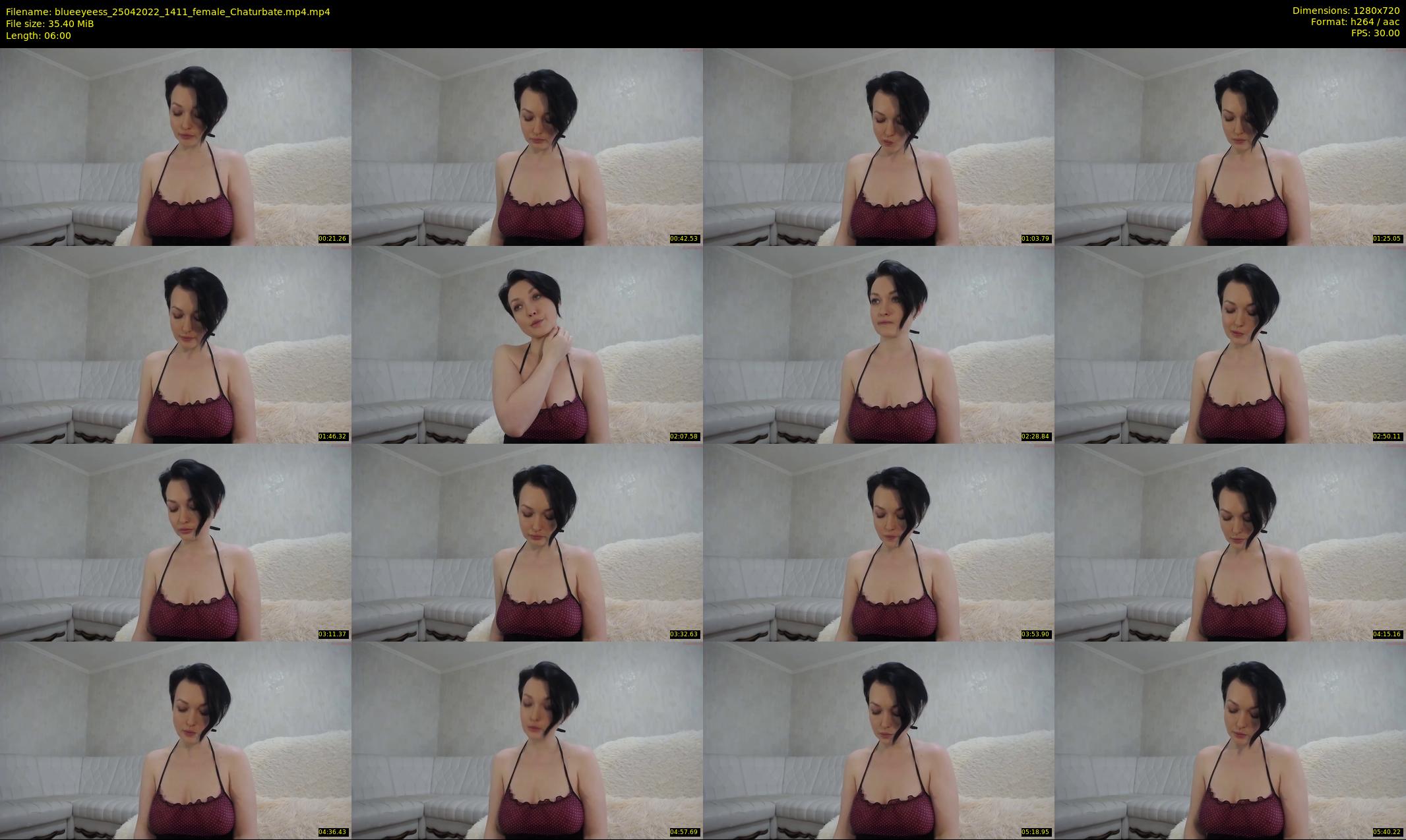 blueeyeess — 6 minute Chaturbate female cam show recording, 720p, Apr 25, 2022