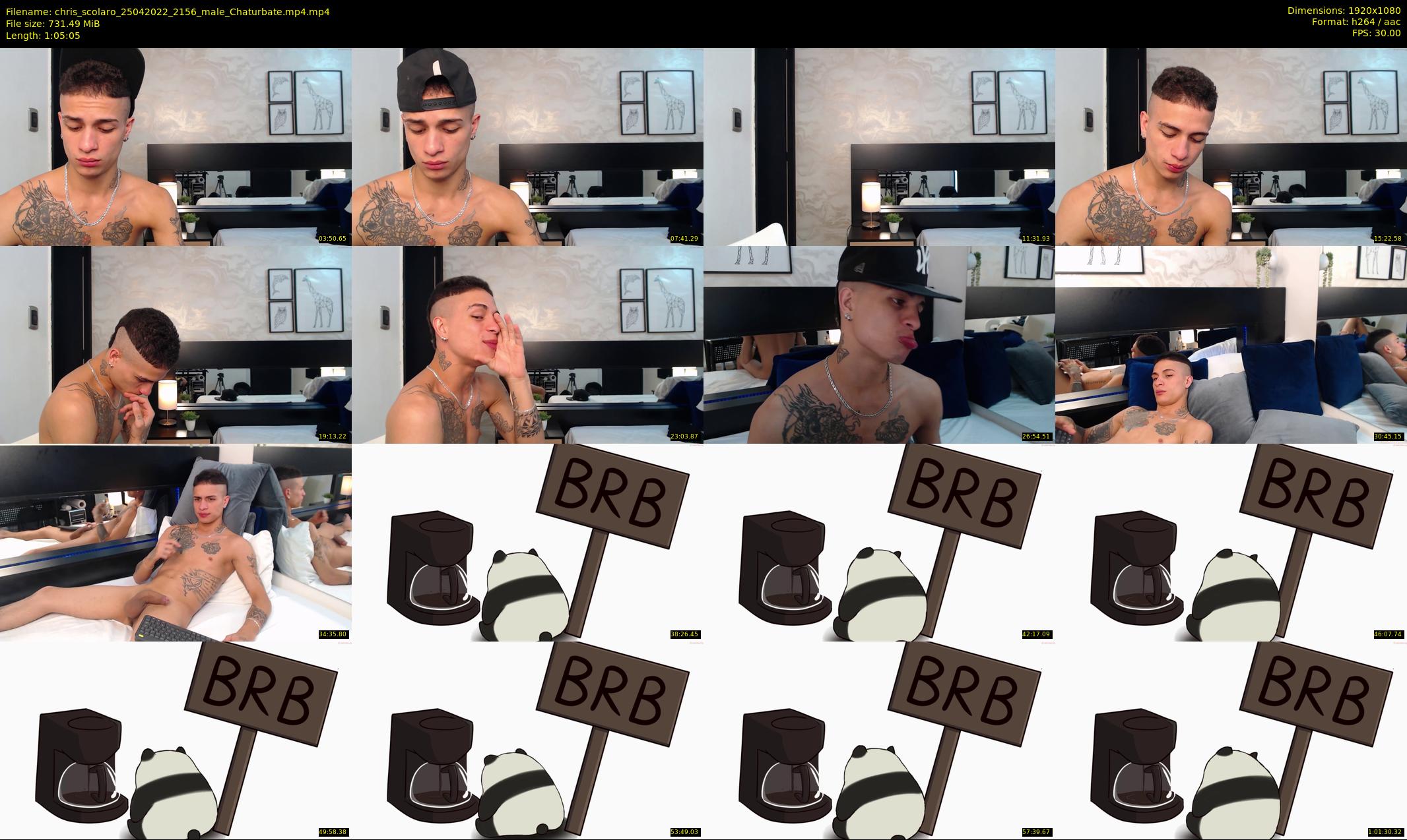 chris_scolaro — 66 minute Chaturbate male cam show recording, 1080p, Apr 25, 2022
