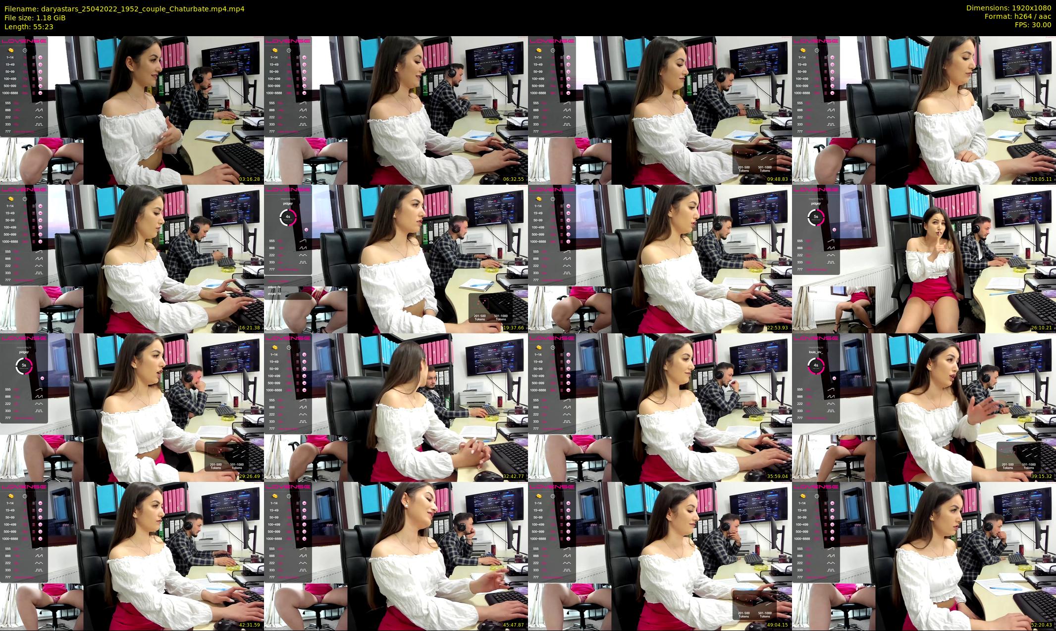 daryastars — 56 minute Chaturbate couple cam show recording, 1080p, Apr 25, 2022