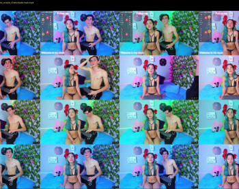 dianayleo — 7 minute Chaturbate couple cam show recording, 720p, Apr 25, 2022