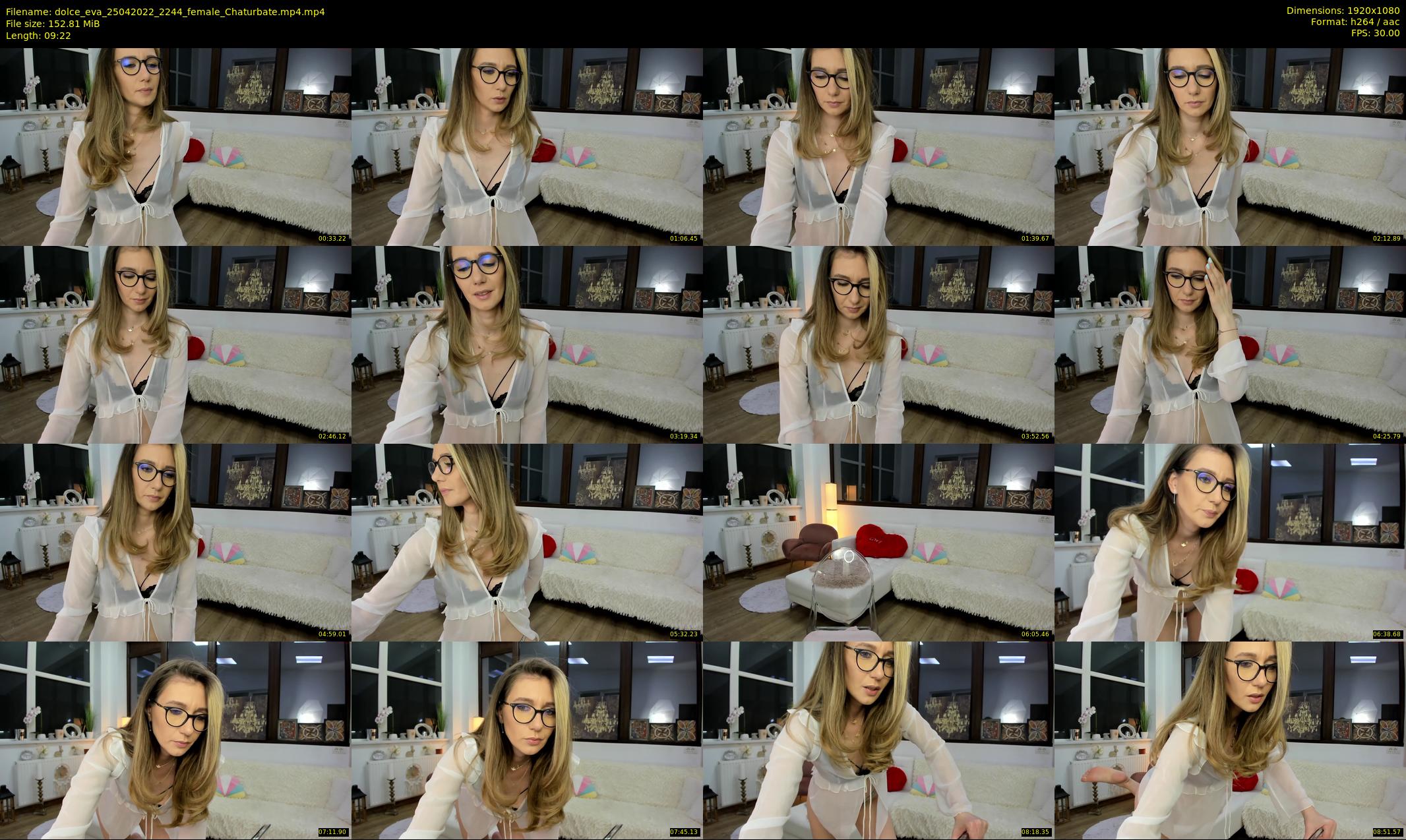 dolce_eva — 10 minute Chaturbate female cam show recording, 1080p, Apr 25, 2022