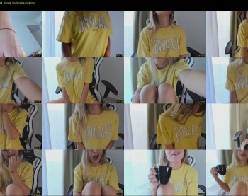 donnna19 — 55 minute Chaturbate female cam show recording, 1080p, Apr 25, 2022