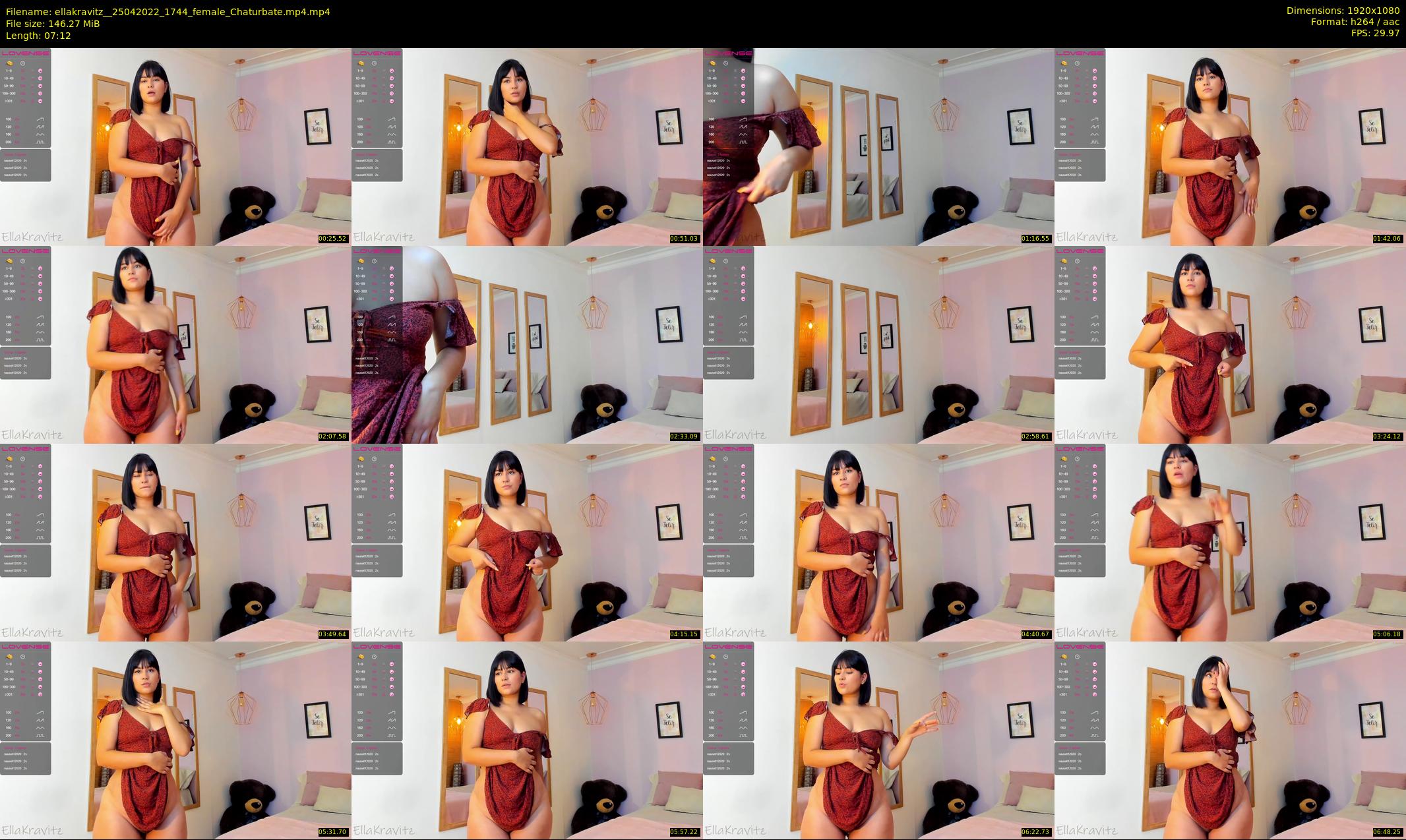 ellakravitz_ — 8 minute Chaturbate female cam show recording, 1080p, Apr 25, 2022