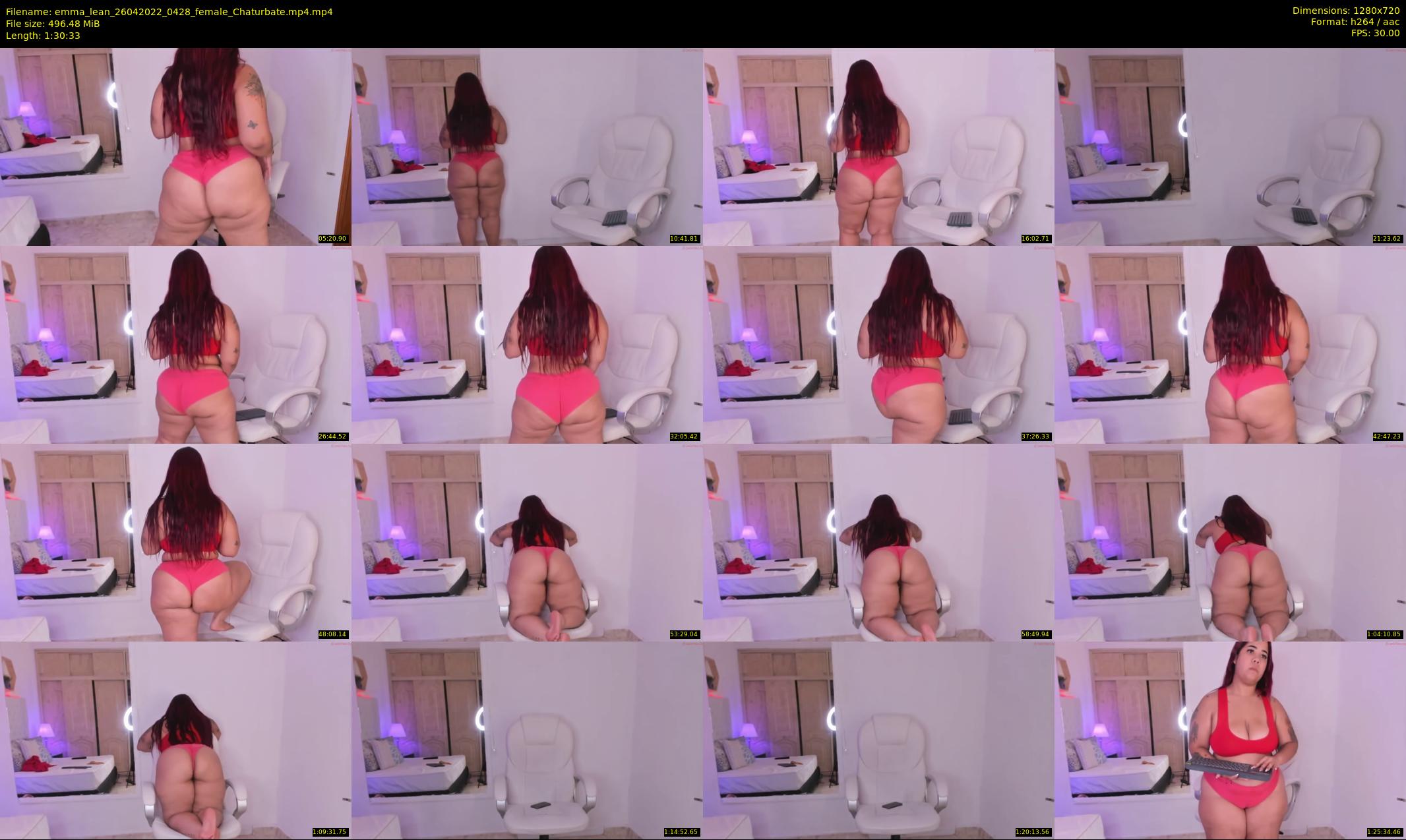 emma_lean — 91 minute Chaturbate female cam show recording, 720p, Apr 26, 2022