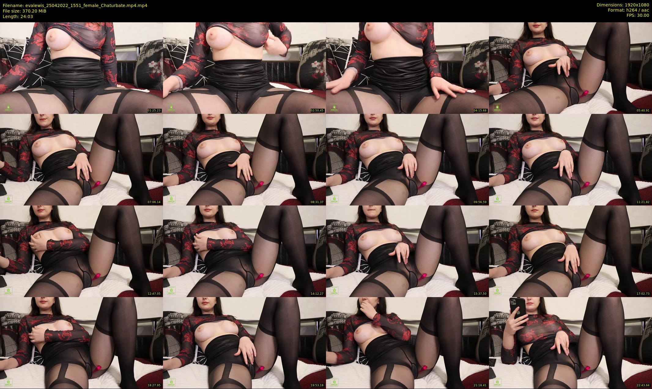 evalewis — 25 minute Chaturbate female cam show recording, 1080p, Apr 25, 2022
