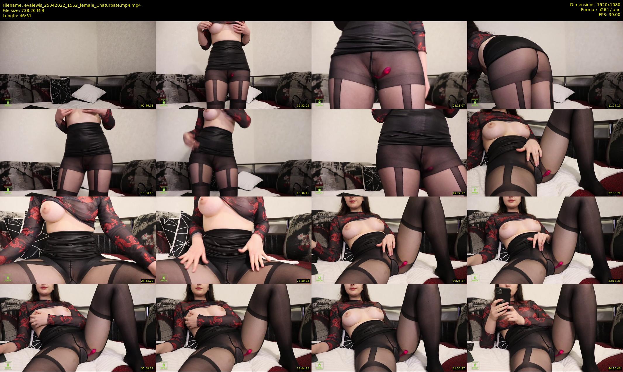 evalewis — 47 minute Chaturbate female cam show recording, 1080p, Apr 25, 2022