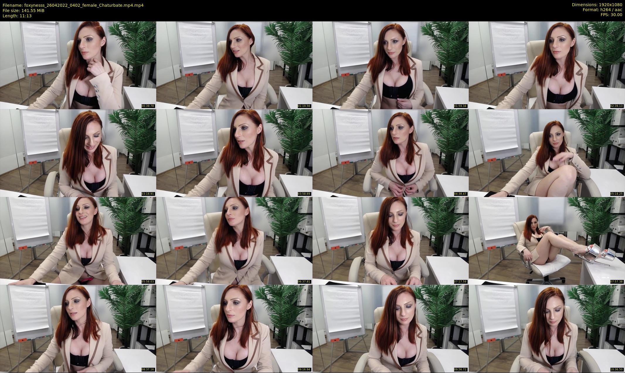 foxynesss — 12 minute Chaturbate female cam show recording, 1080p, Apr 26, 2022