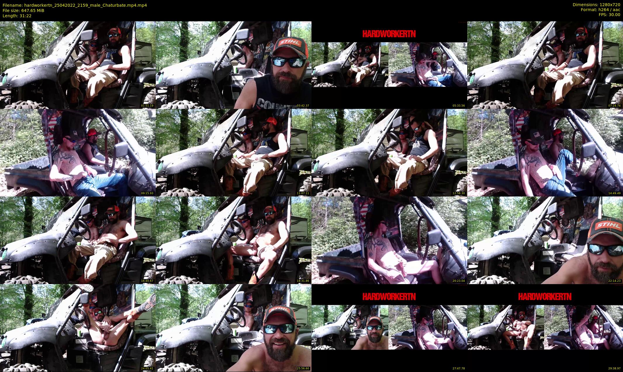 hardworkertn — 32 minute Chaturbate male cam show recording, 720p, Apr 25, 2022