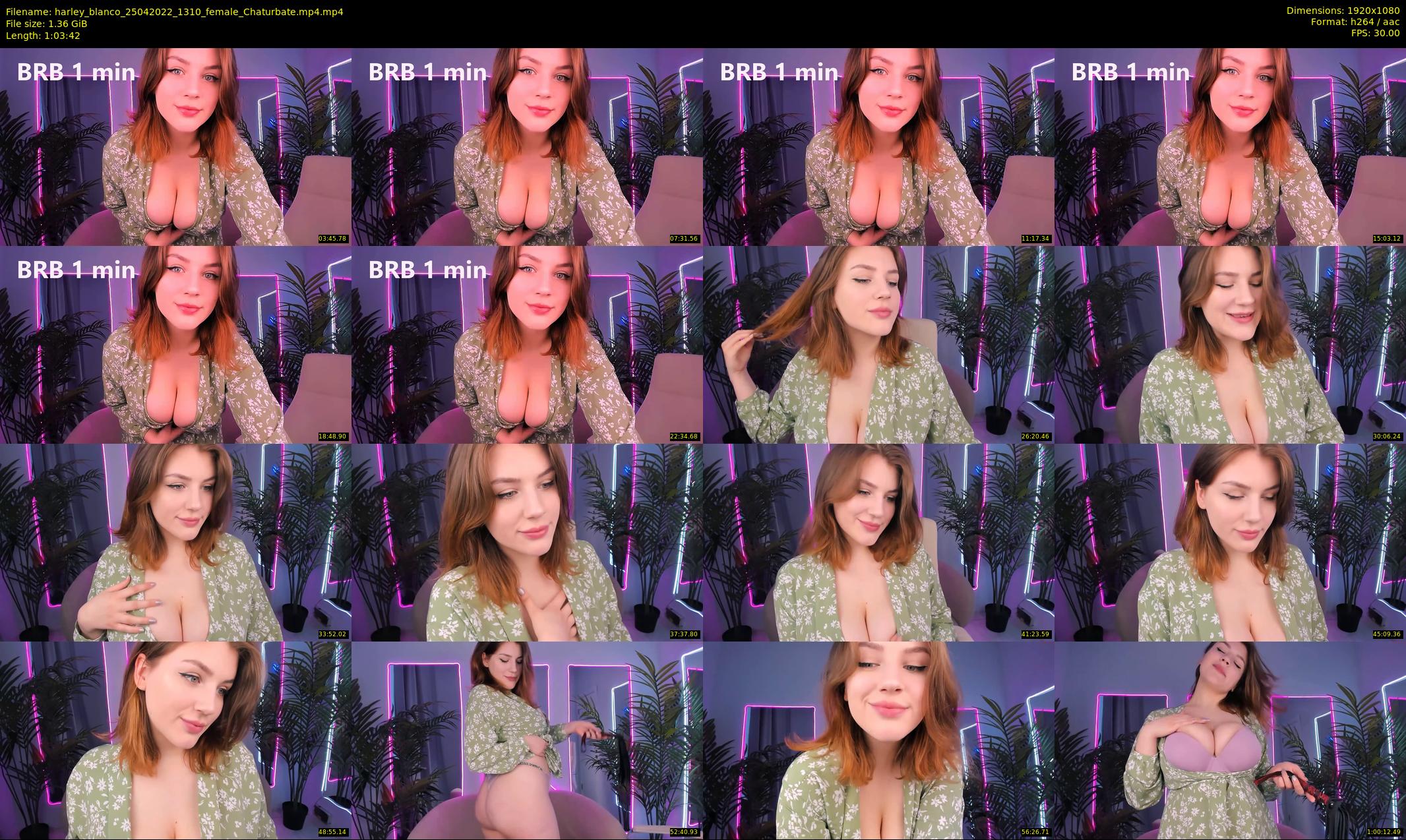 harley_blanco — 64 minute Chaturbate female cam show recording, 1080p, Apr 25, 2022