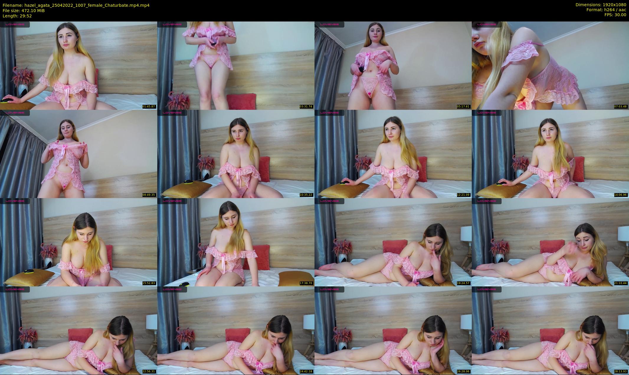 hazel_agata — 30 minute Chaturbate female cam show recording, 1080p, Apr 25, 2022
