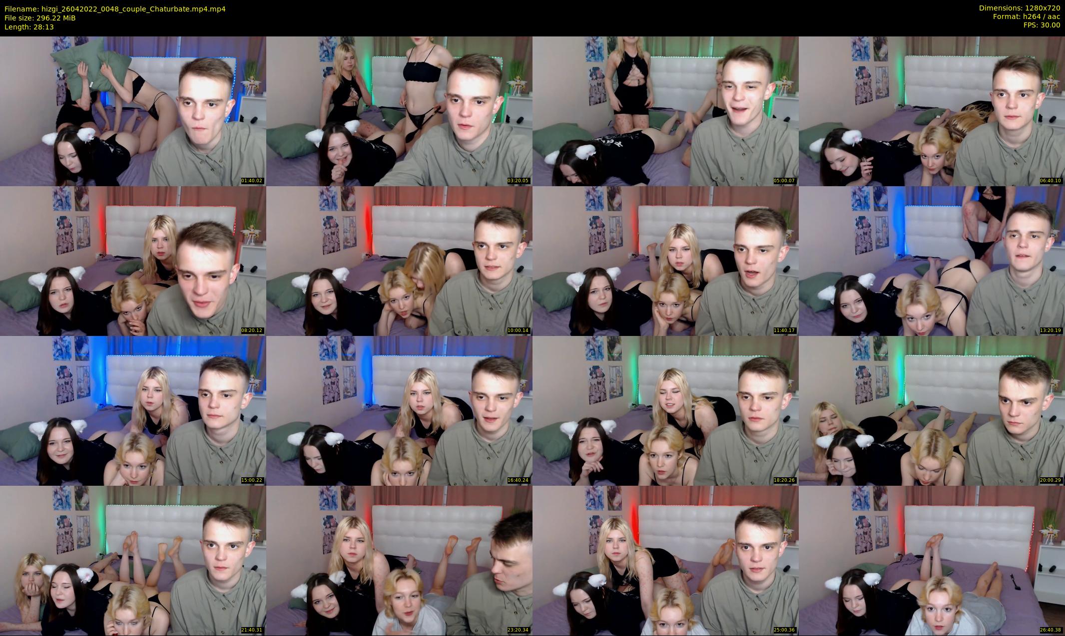 hizgi — 29 minute Chaturbate couple cam show recording, 720p, Apr 26, 2022