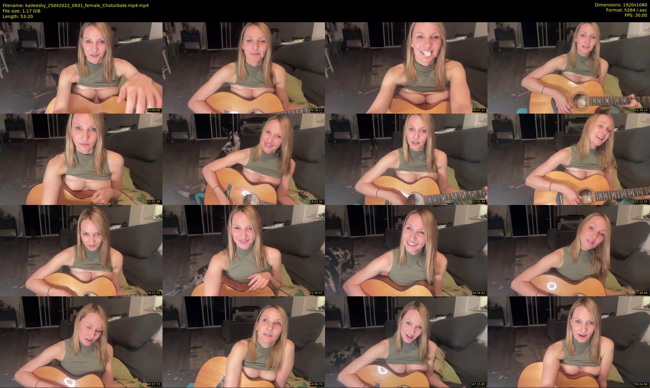 kaileeshy — 54 minute Chaturbate female cam show recording, 1080p, Apr 25, 2022