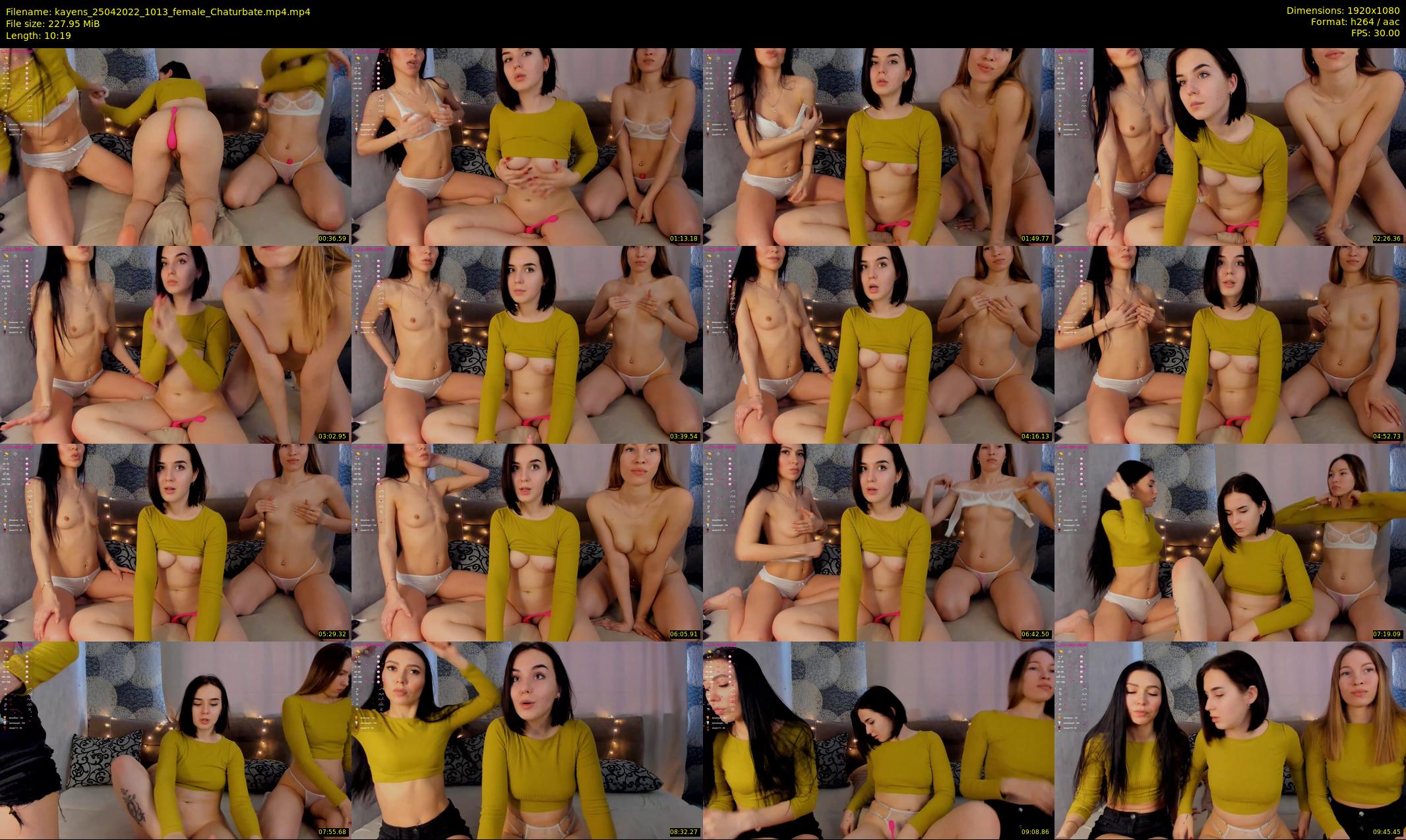kayens — 11 minute Chaturbate couple cam show recording, 1080p, Apr 25, 2022