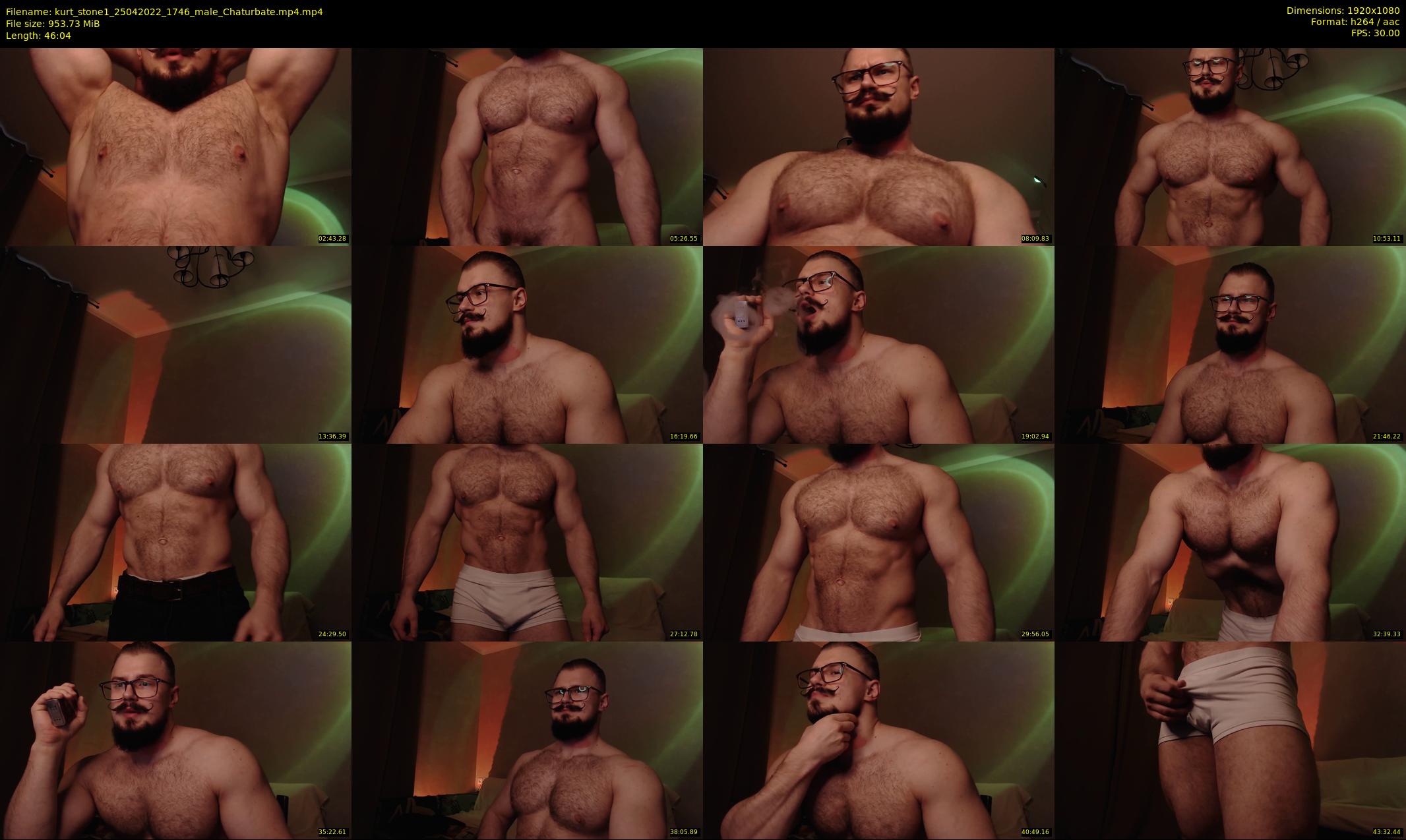 kurt_stone1 — 47 minute Chaturbate male cam show recording, 1080p, Apr 25, 2022