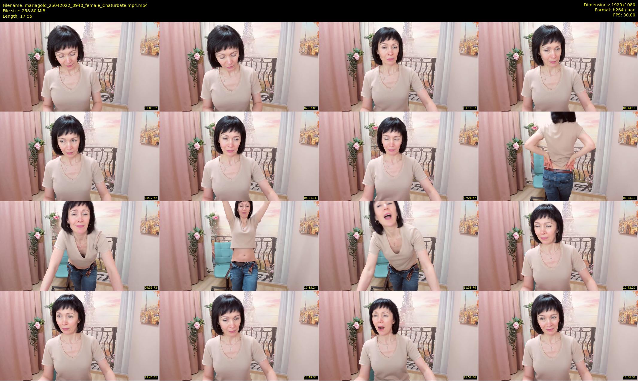 mariagold — 18 minute Chaturbate female cam show recording, 1080p, Apr 25, 2022