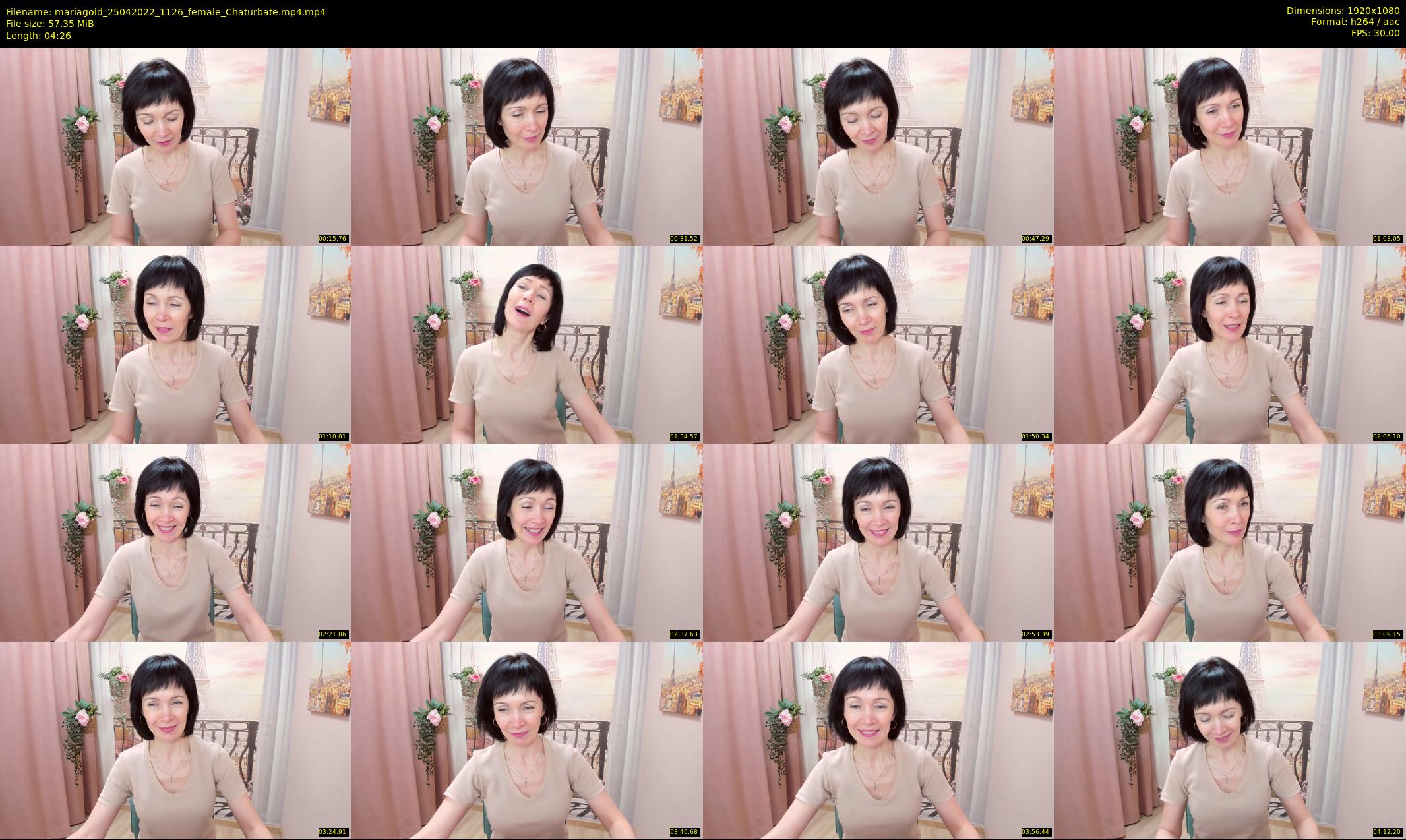 mariagold — 5 minute Chaturbate female cam show recording, 1080p, Apr 25, 2022