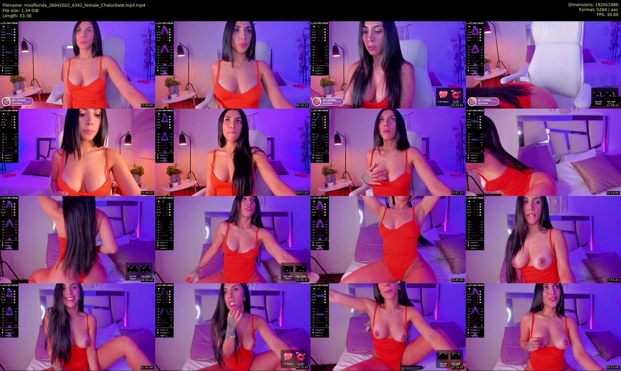 missflorida — 54 minute Chaturbate female cam show recording, 1080p, Apr 26, 2022