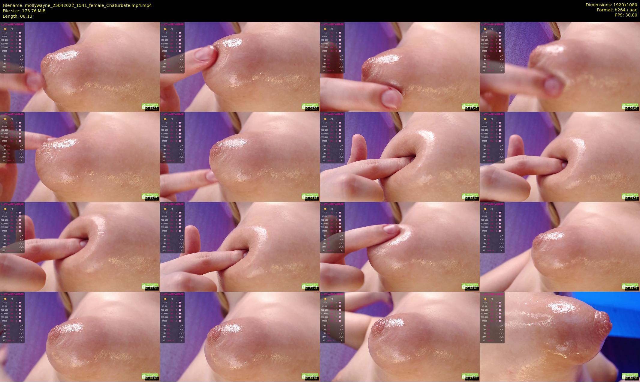 mollywayne — 9 minute Chaturbate female cam show recording, 1080p, Apr 25, 2022