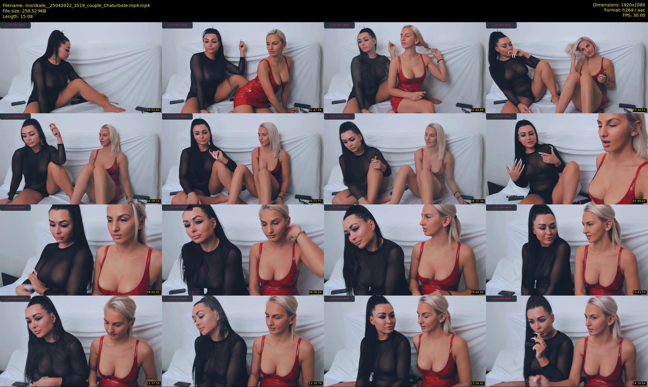 monikate_ — 16 minute Chaturbate couple cam show recording, 1080p, Apr 25, 2022