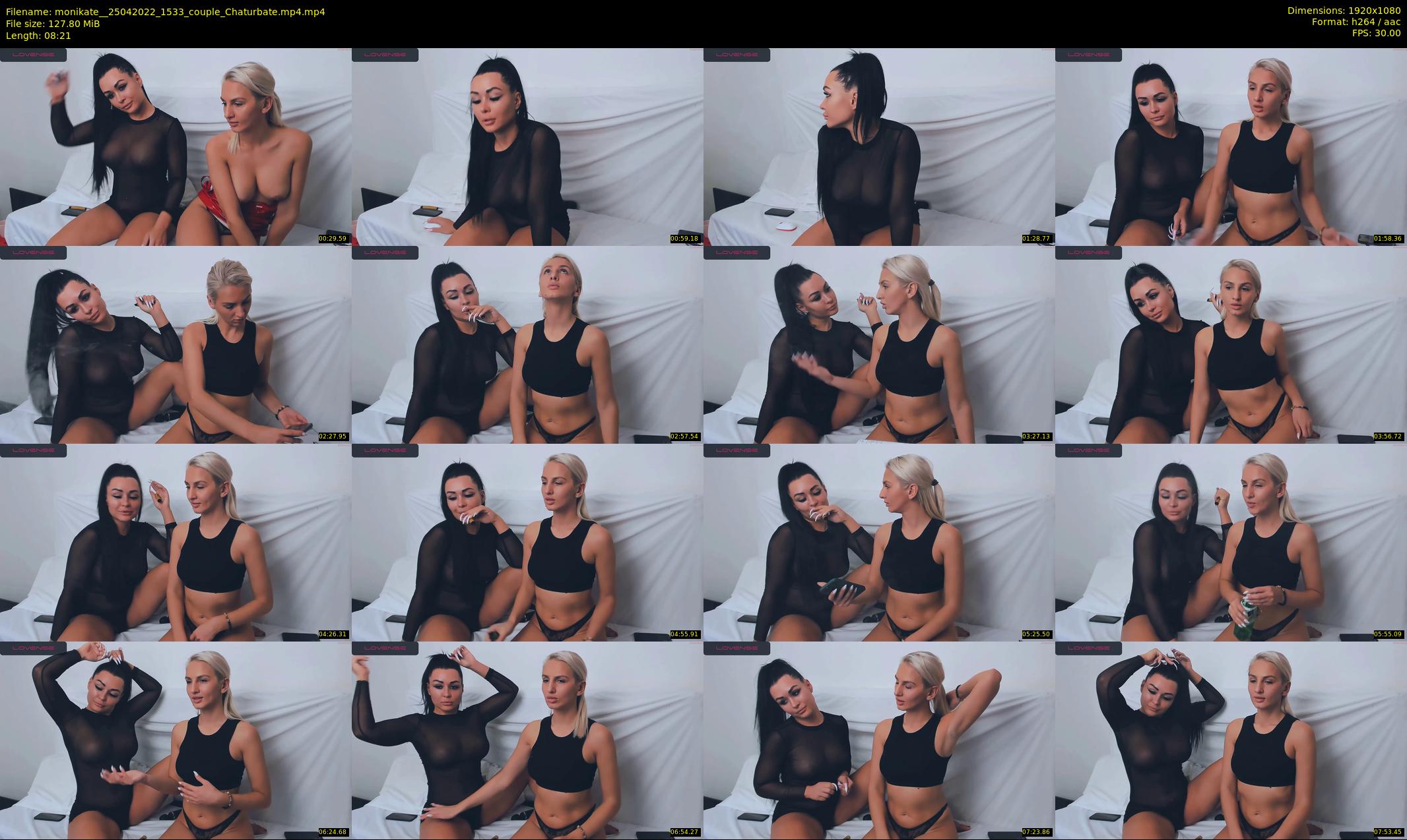 monikate_ — 9 minute Chaturbate couple cam show recording, 1080p, Apr 25, 2022
