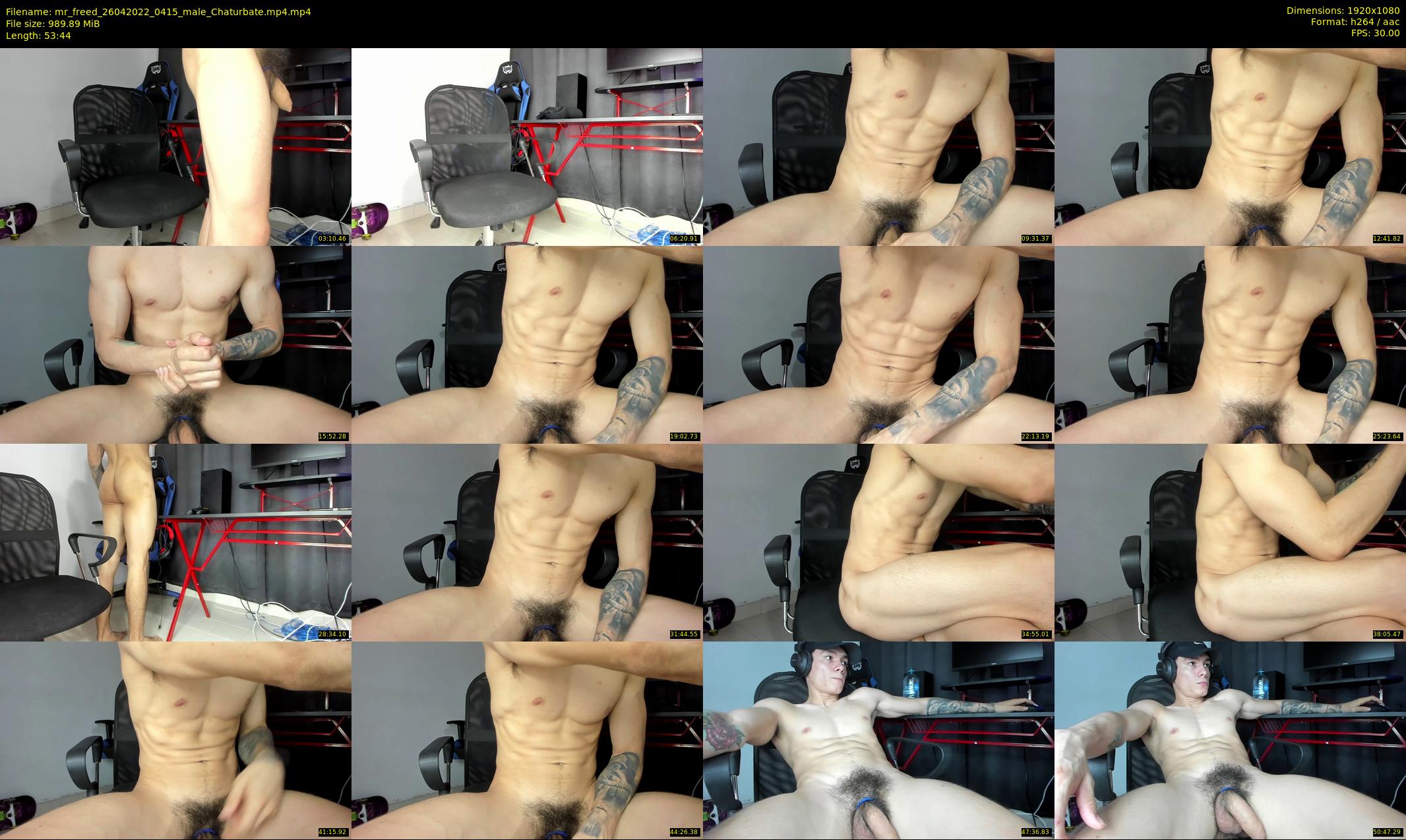 mr_freed — 54 minute Chaturbate male cam show recording, 1080p, Apr 26, 2022