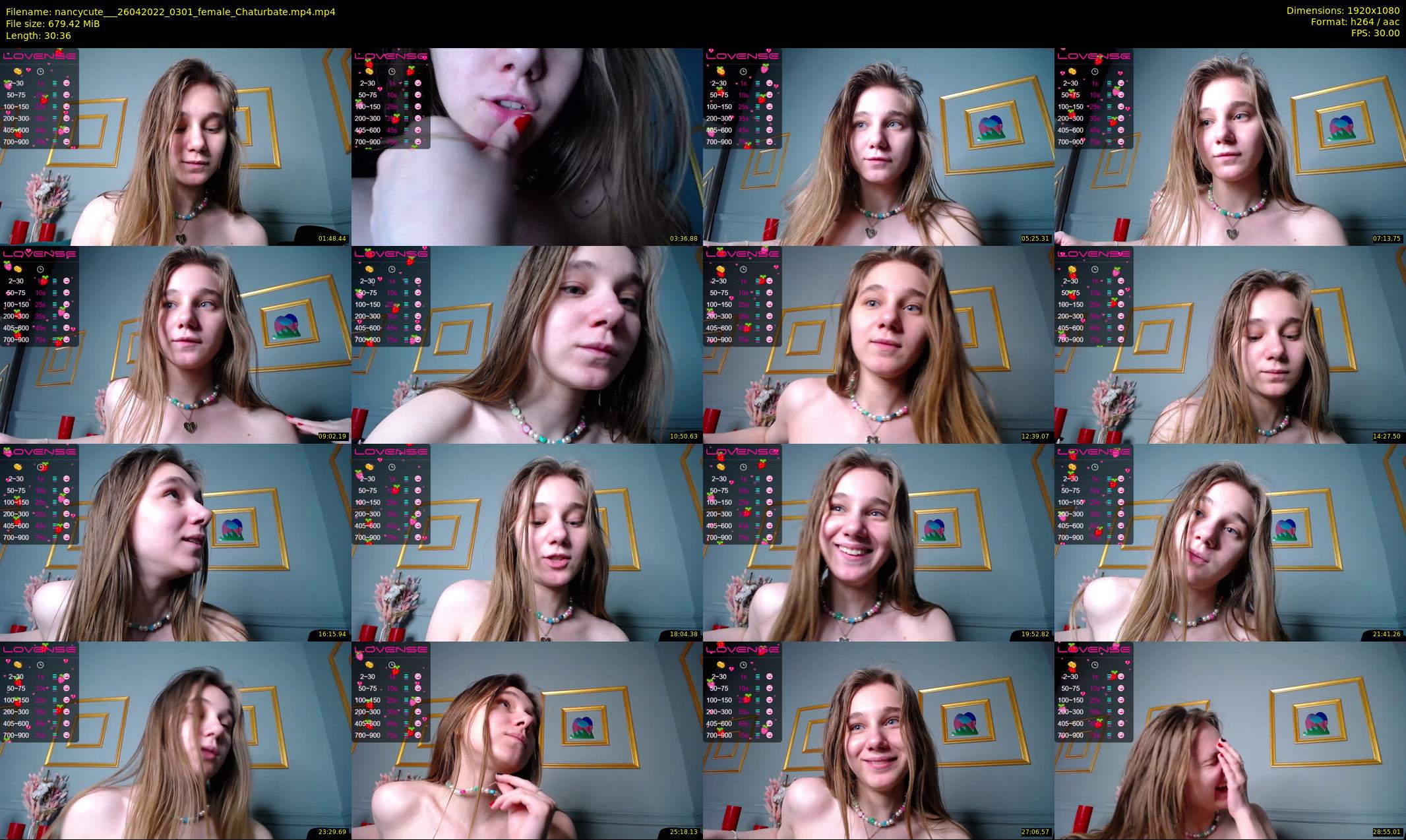 nancycute__ — 31 minute Chaturbate female cam show recording, 1080p, Apr 26, 2022