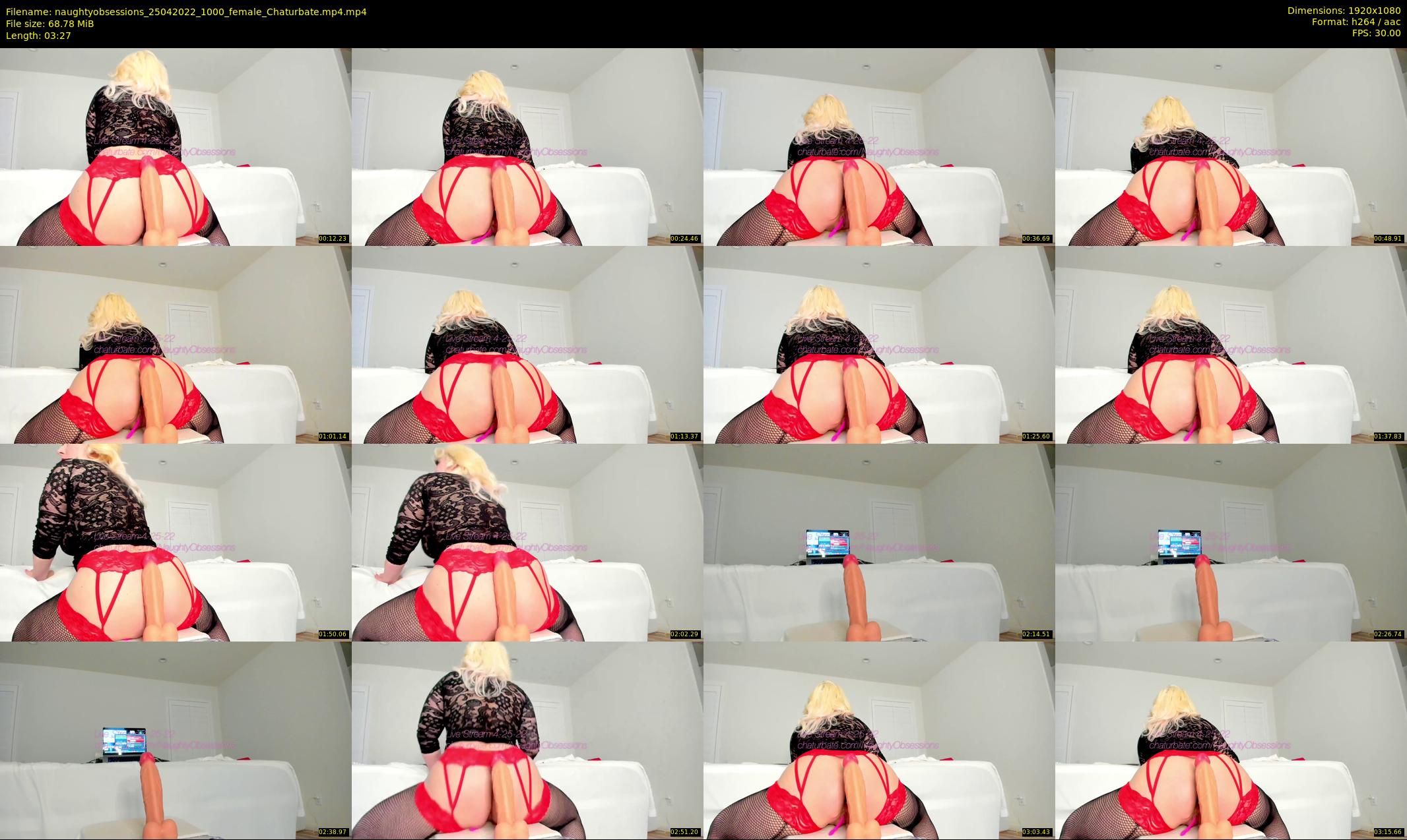 naughtyobsessions — 4 minute Chaturbate female cam show recording, 1080p, Apr 25, 2022
