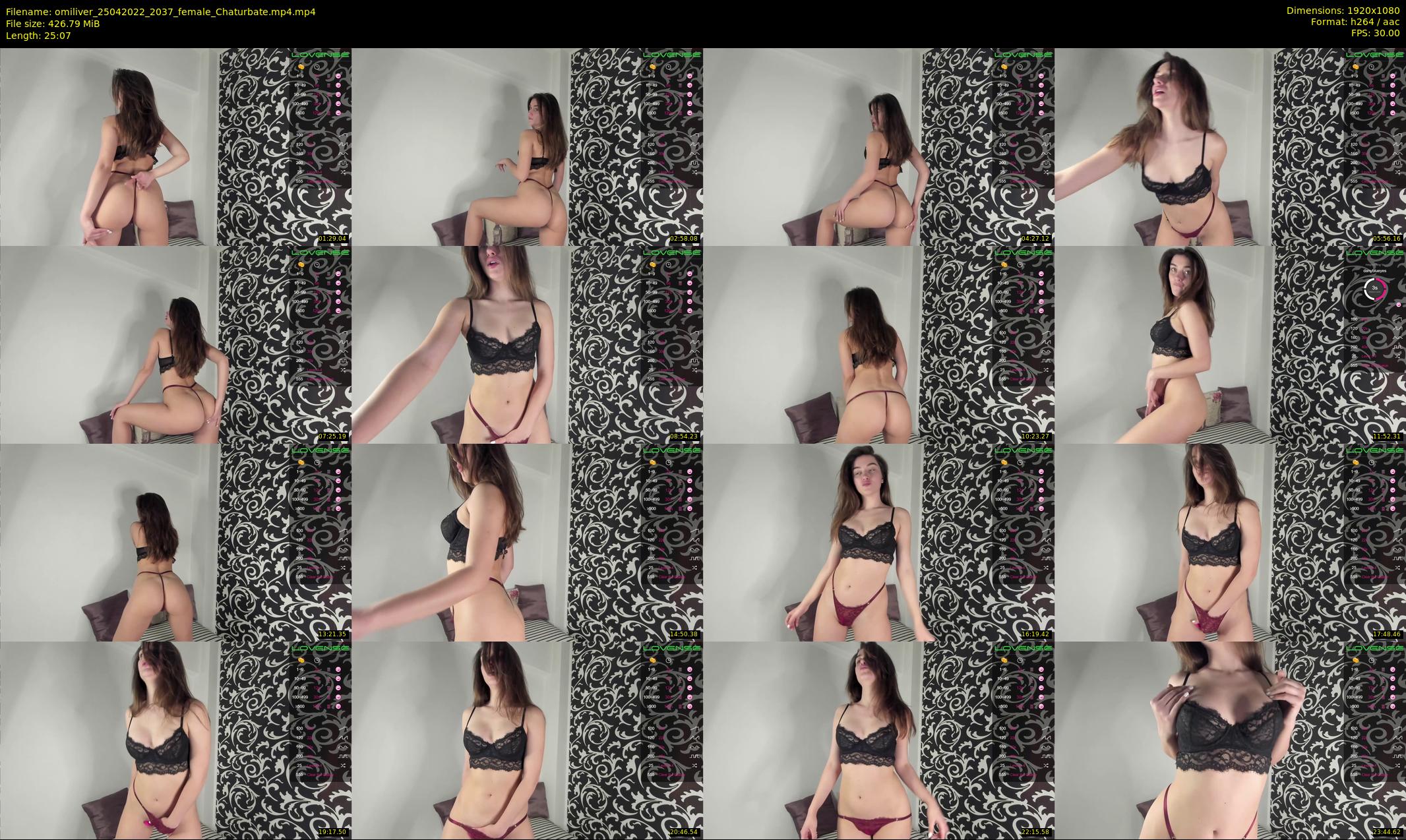 omiliver — 26 minute Chaturbate female cam show recording, 1080p, Apr 25, 2022