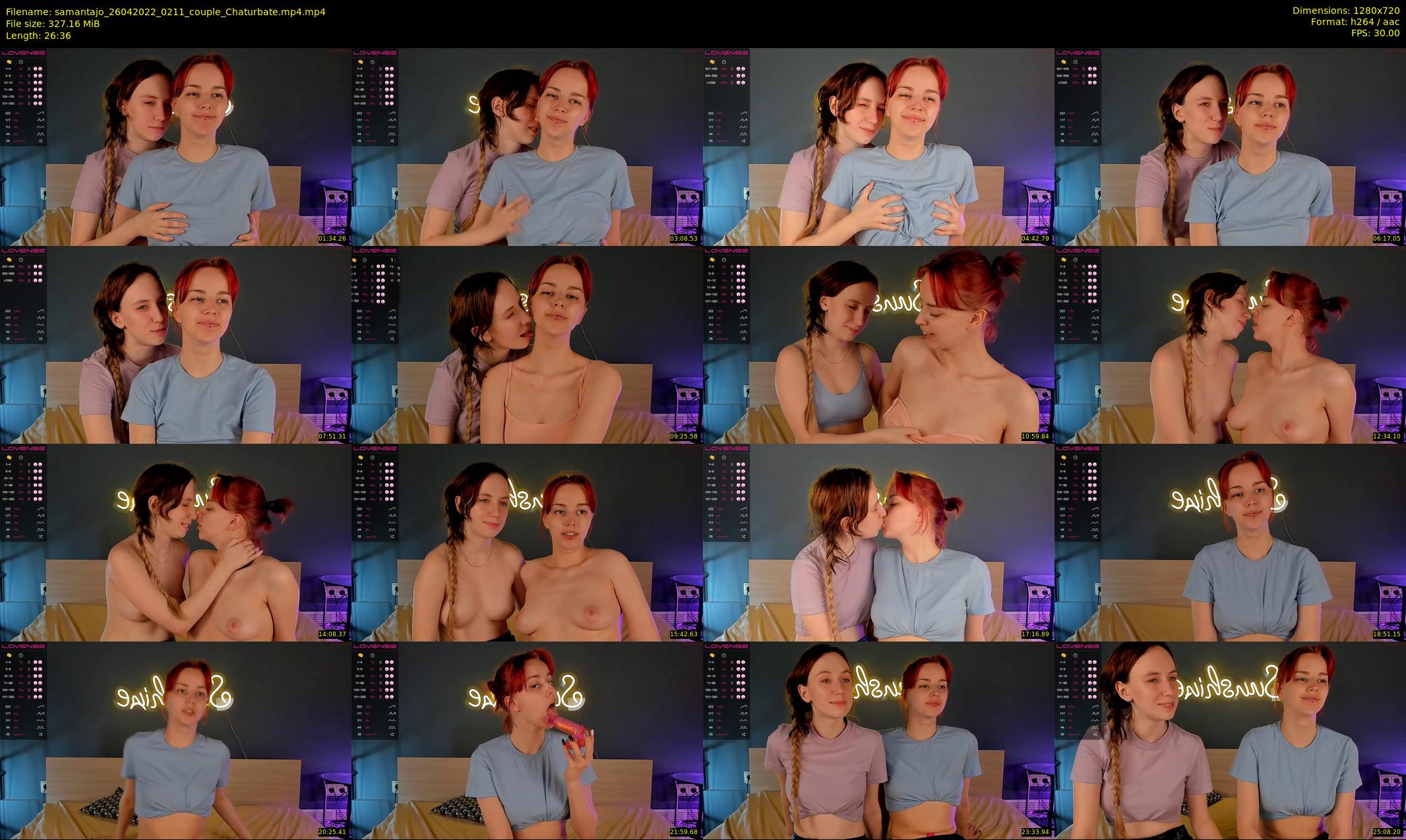 samantajo — 27 minute Chaturbate female cam show recording, 720p, Apr 26, 2022