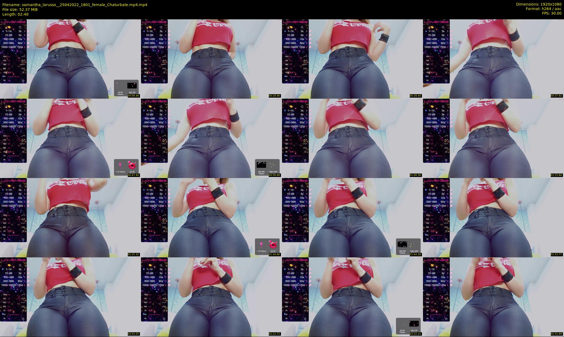 samantha_larusso_ — 3 minute Chaturbate couple cam show recording, 1080p, Apr 25, 2022