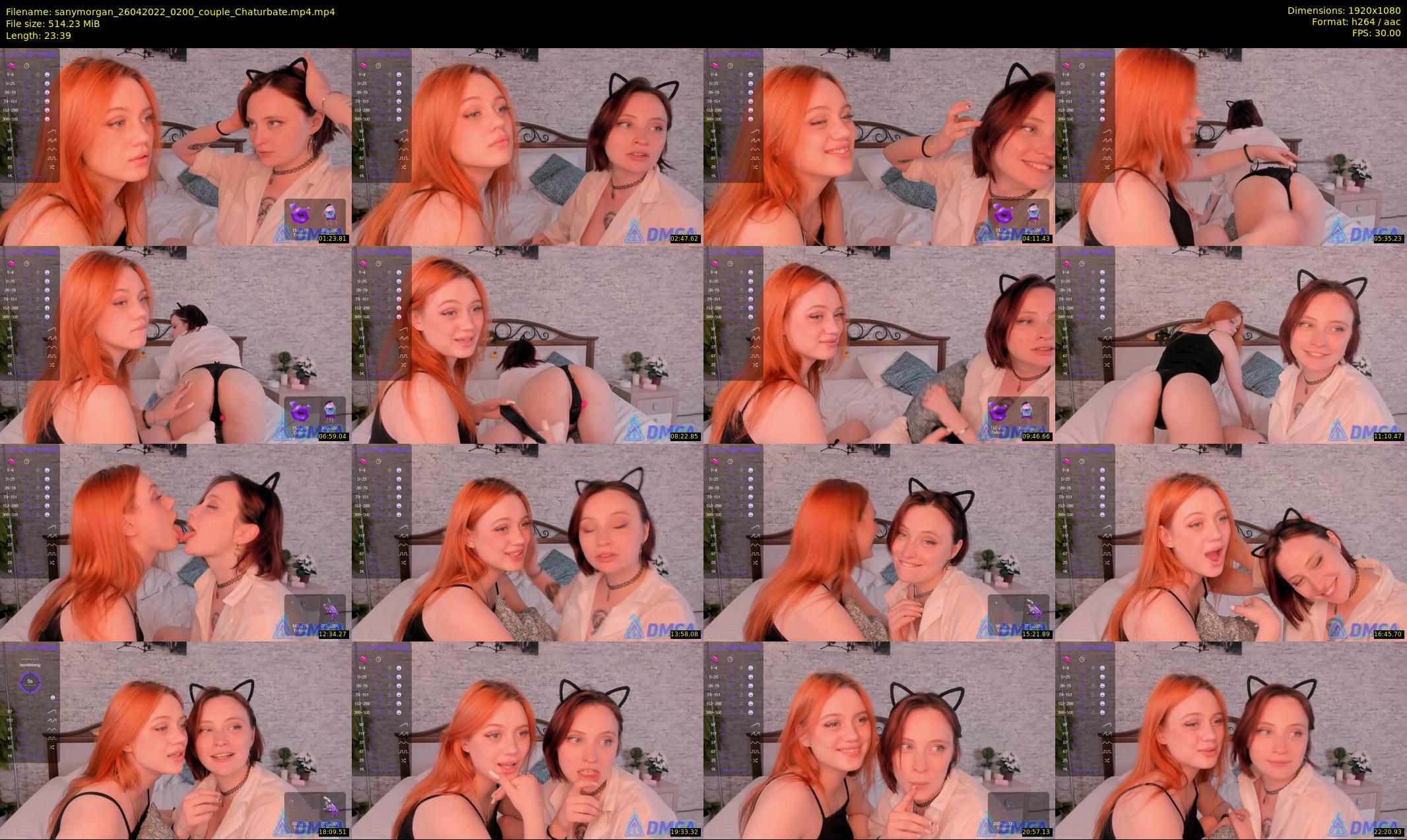 sanymorgan — 24 minute Chaturbate couple cam show recording, 1080p, Apr 26, 2022