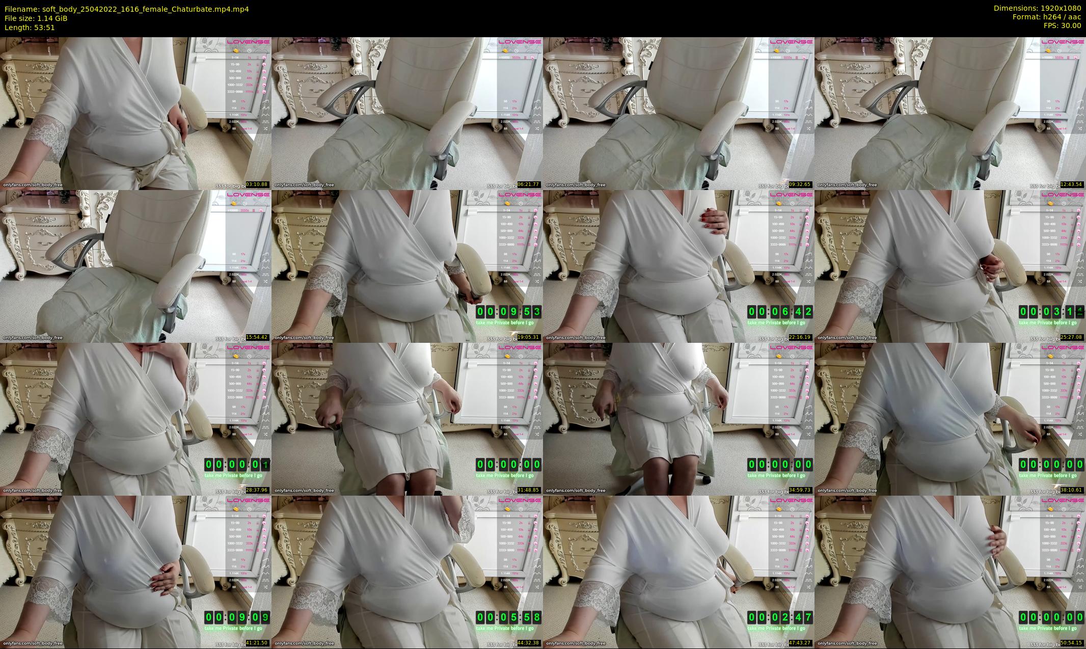 soft_body — 54 minute Chaturbate female cam show recording, 1080p, Apr 25, 2022