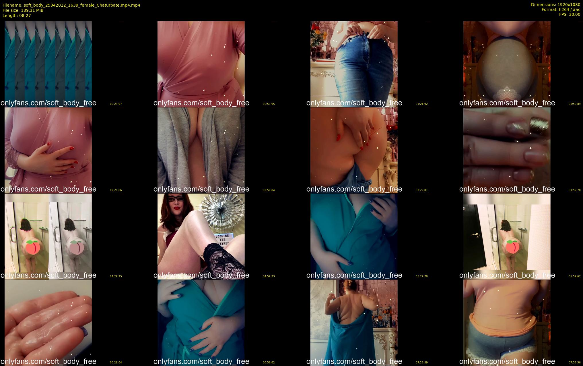 soft_body — 9 minute Chaturbate female cam show recording, 1080p, Apr 25, 2022