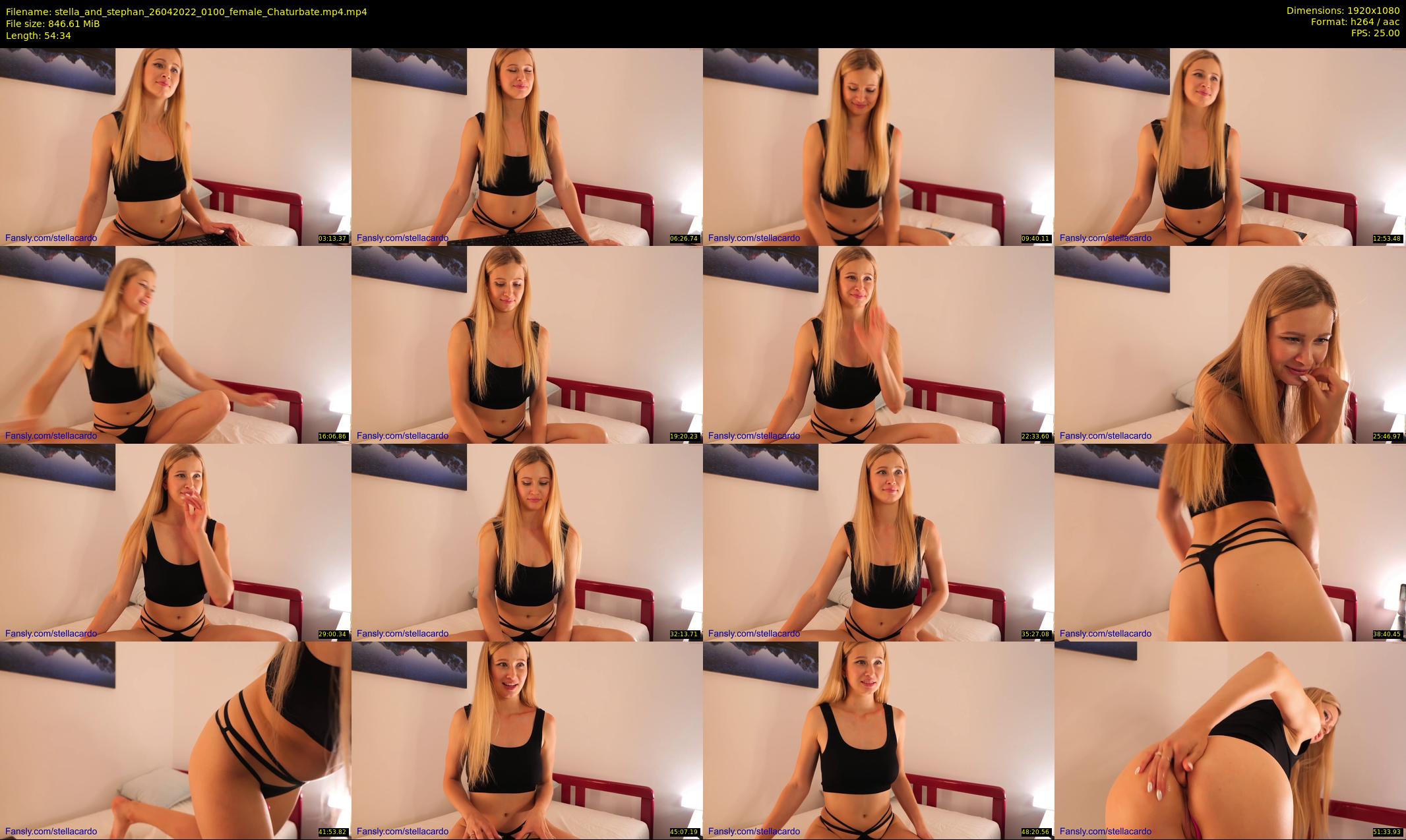 stella_and_stephan — 55 minute Chaturbate couple cam show recording, 1080p, Apr 26, 2022