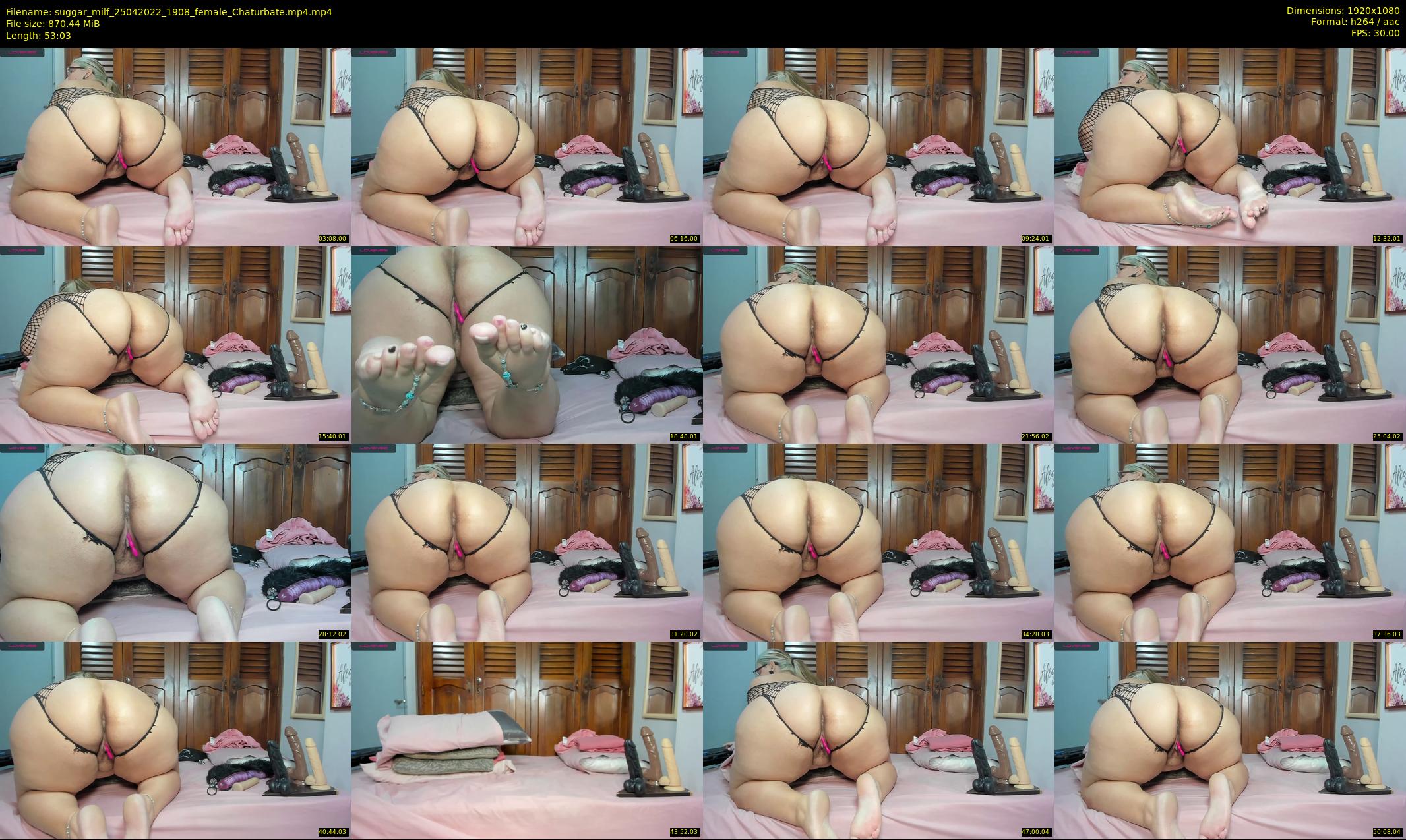 suggar_milf — 54 minute Chaturbate female cam show recording, 1080p, Apr 25, 2022