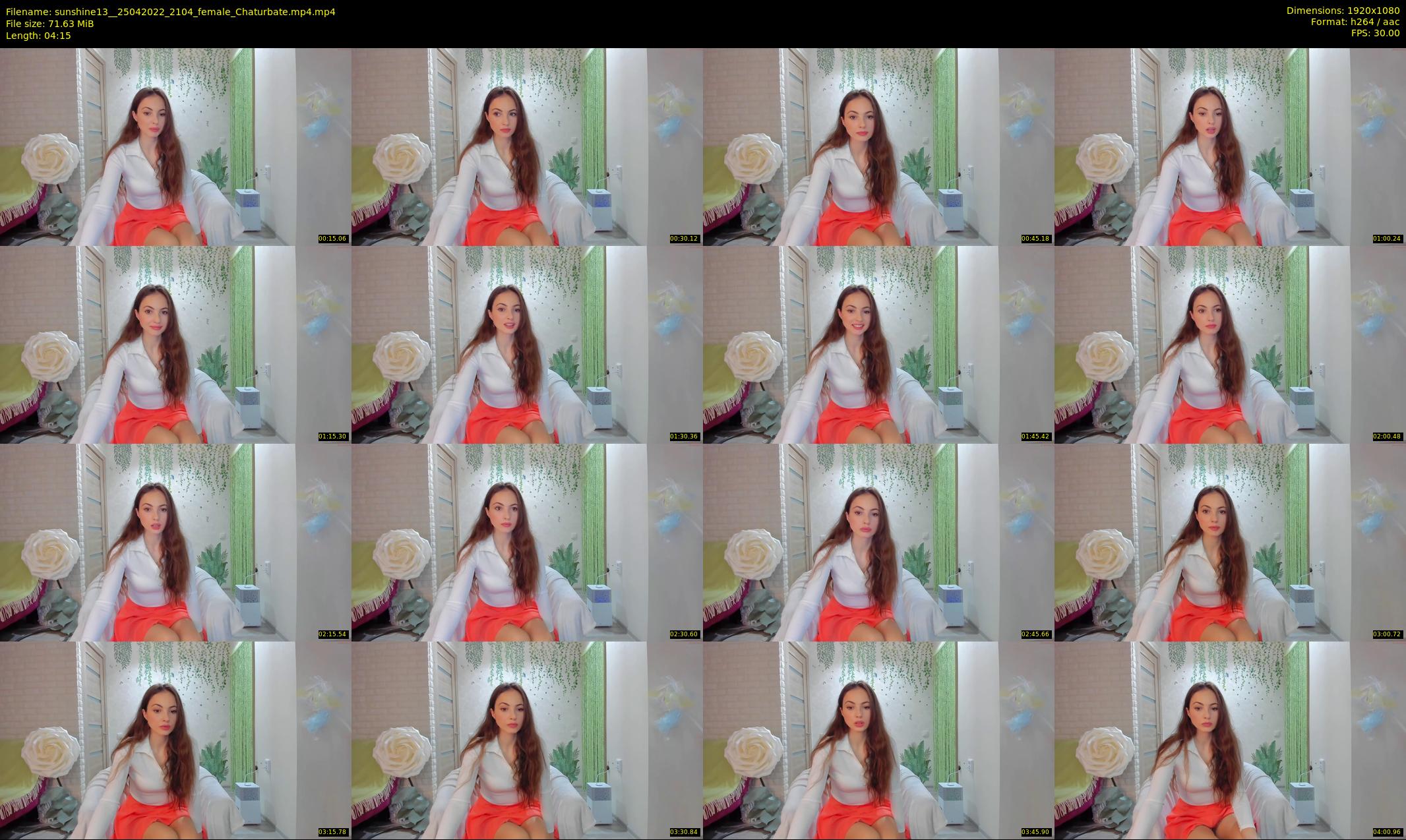 sunshine13_ — 5 minute Chaturbate female cam show recording, 1080p, Apr 25, 2022