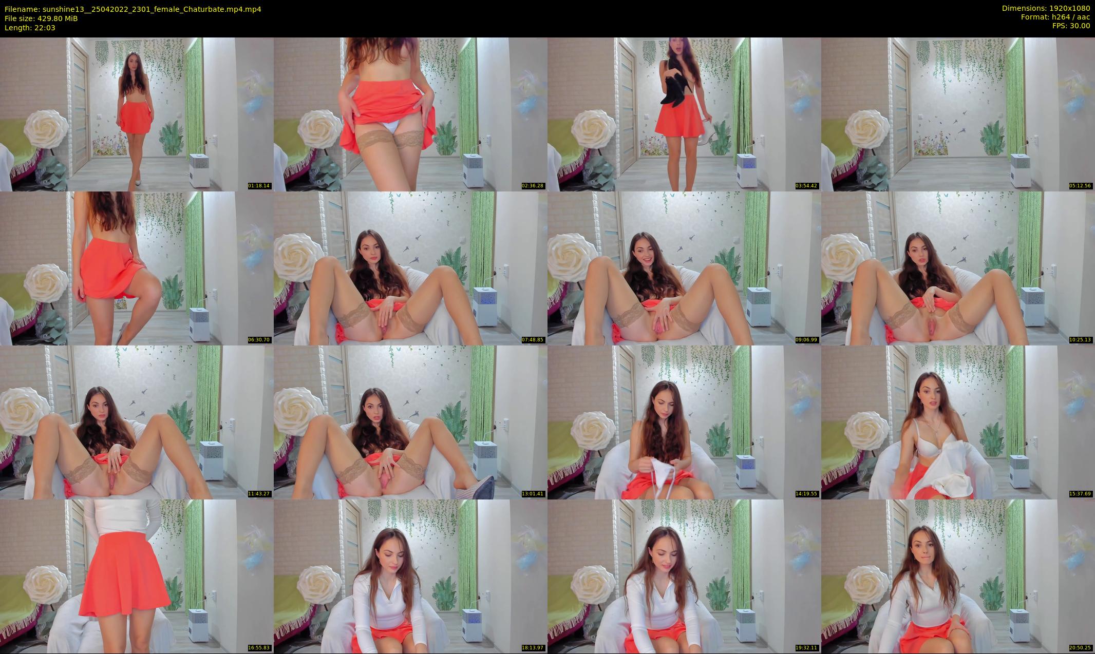 sunshine13_ — 23 minute Chaturbate female cam show recording, 1080p, Apr 25, 2022