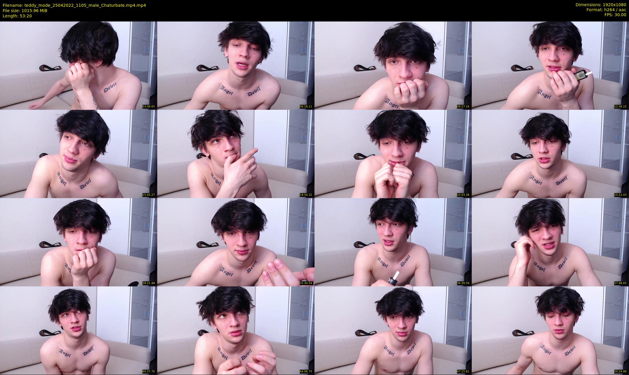 teddy_mode — 54 minute Chaturbate couple cam show recording, 1080p, Apr 25, 2022