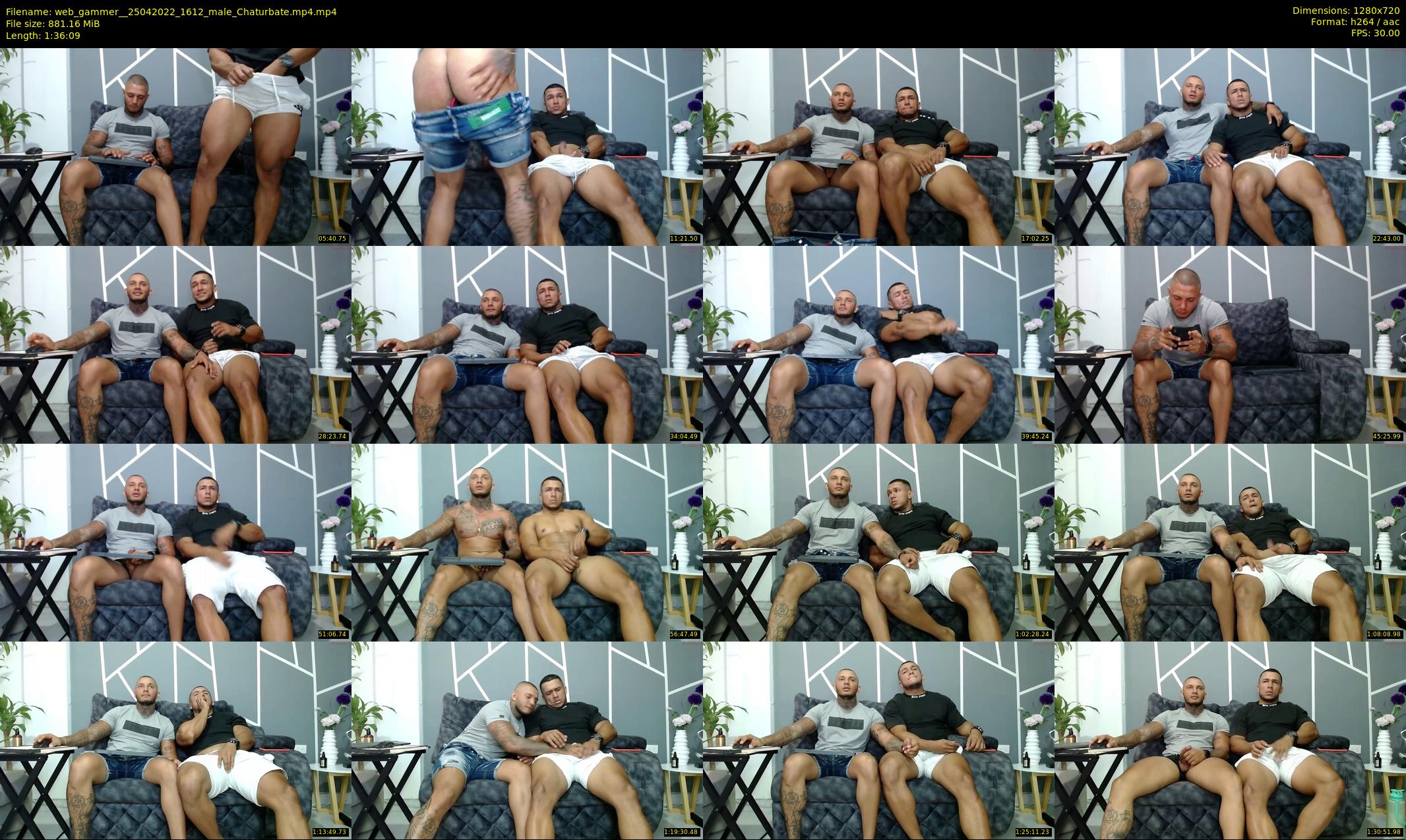 web_gammer_ — 97 minute Chaturbate male cam show recording, 720p, Apr 25, 2022