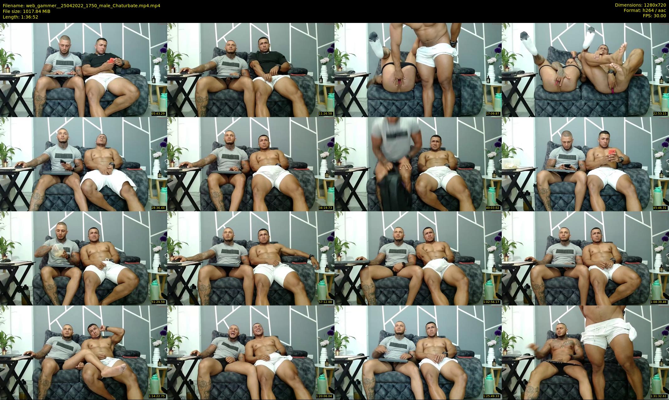 web_gammer_ — 97 minute Chaturbate male cam show recording, 720p, Apr 25, 2022
