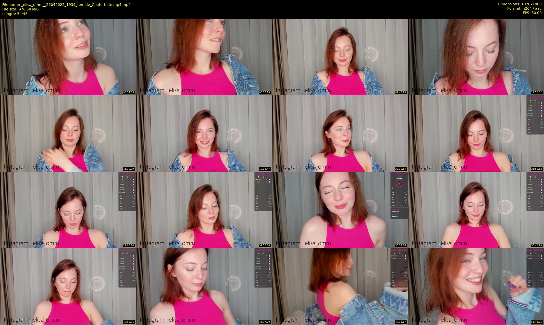 _elisa_omm_ — 55 minute Chaturbate female cam show recording, 1080p, Apr 26, 2022