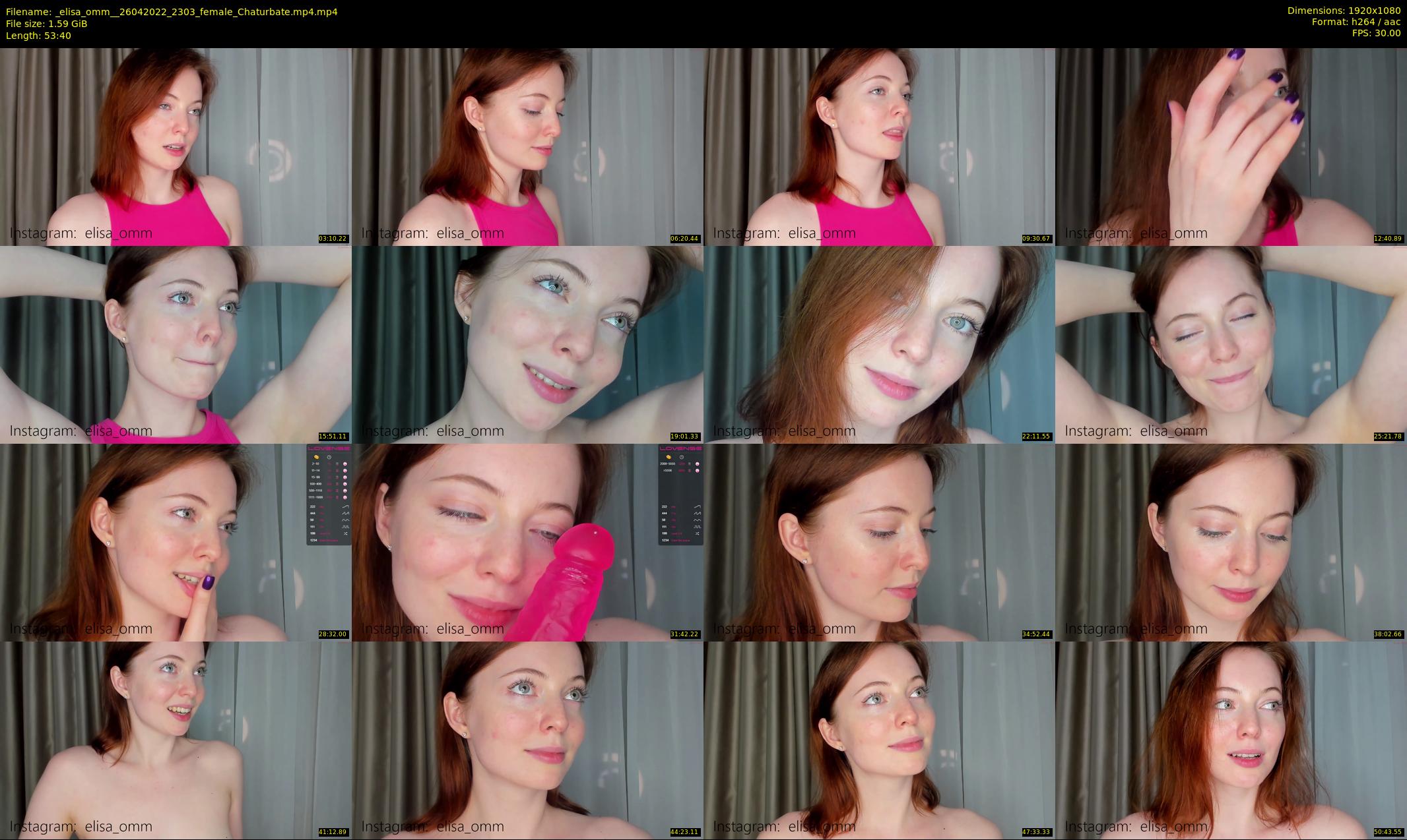 _elisa_omm_ — 54 minute Chaturbate female cam show recording, 1080p, Apr 26, 2022