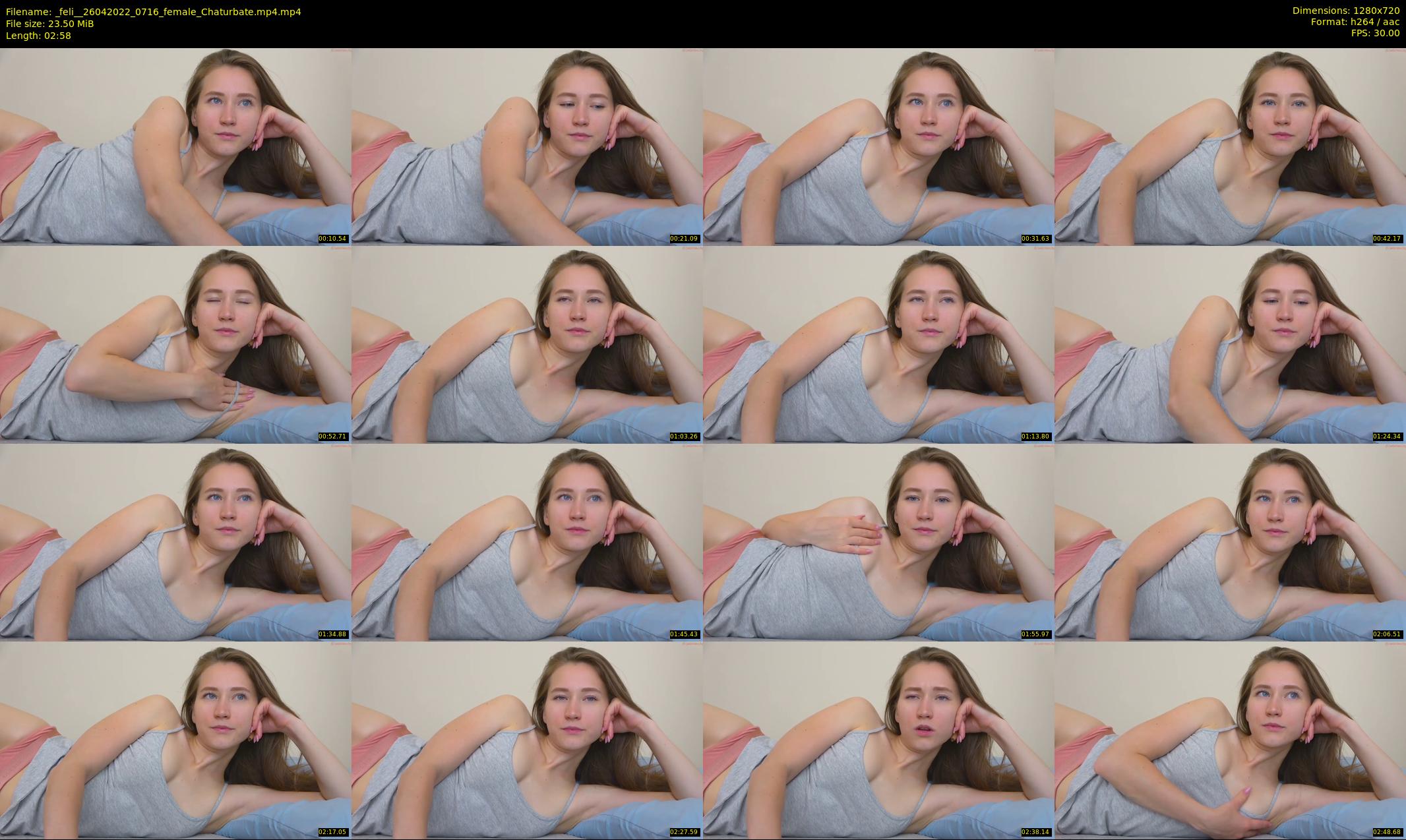 _feli_ — 3 minute Chaturbate female cam show recording, 720p, Apr 26, 2022