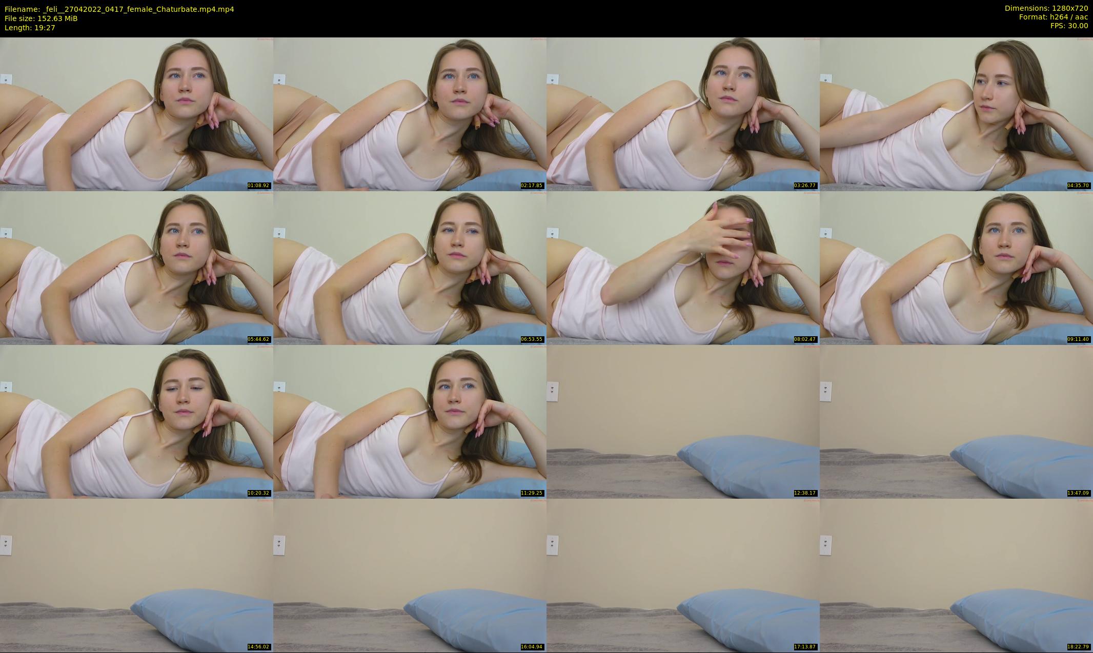 _feli_ — 20 minute Chaturbate female cam show recording, 720p, Apr 27, 2022