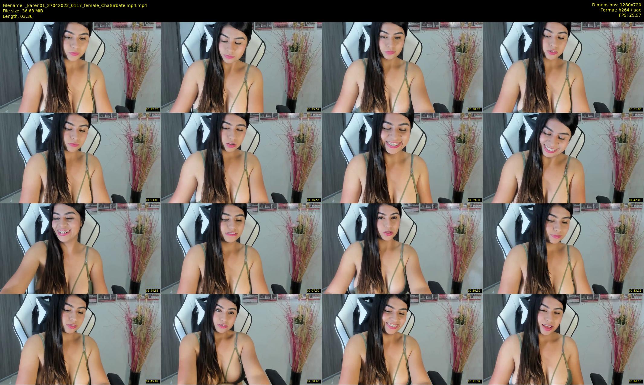 _karen01 — 4 minute Chaturbate female cam show recording, 720p, Apr 27, 2022