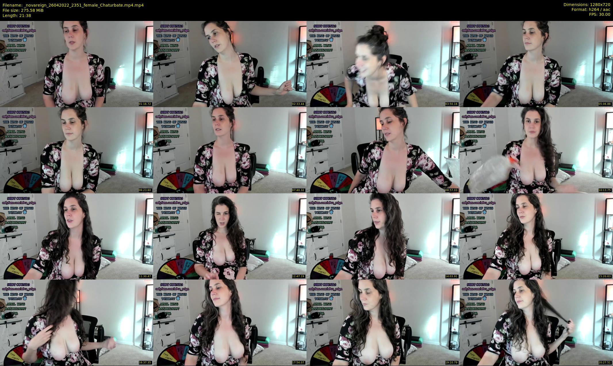 _novareign — 22 minute Chaturbate female cam show recording, 720p, Apr 26, 2022