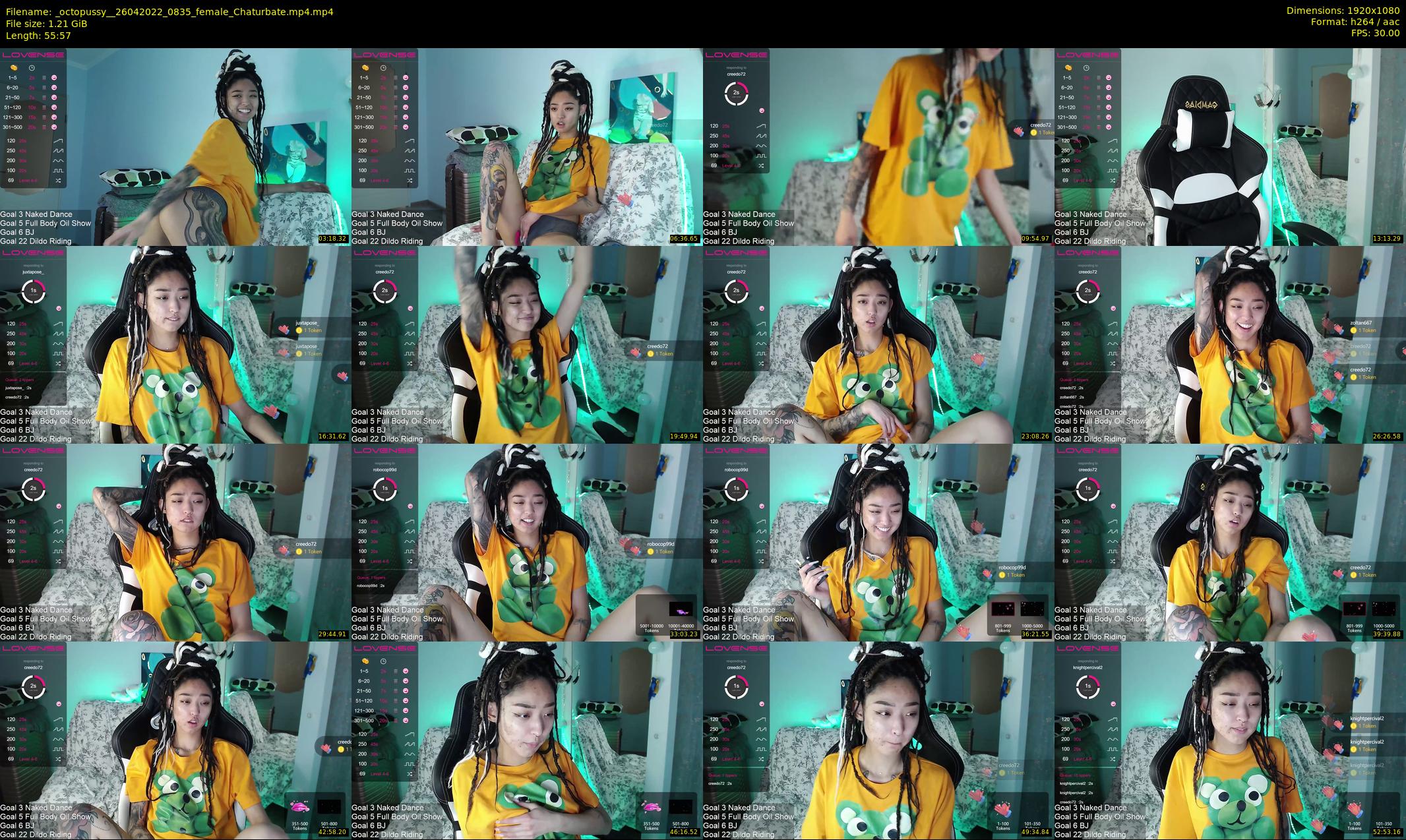 _octopussy_ — 56 minute Chaturbate female cam show recording, 1080p, Apr 26, 2022