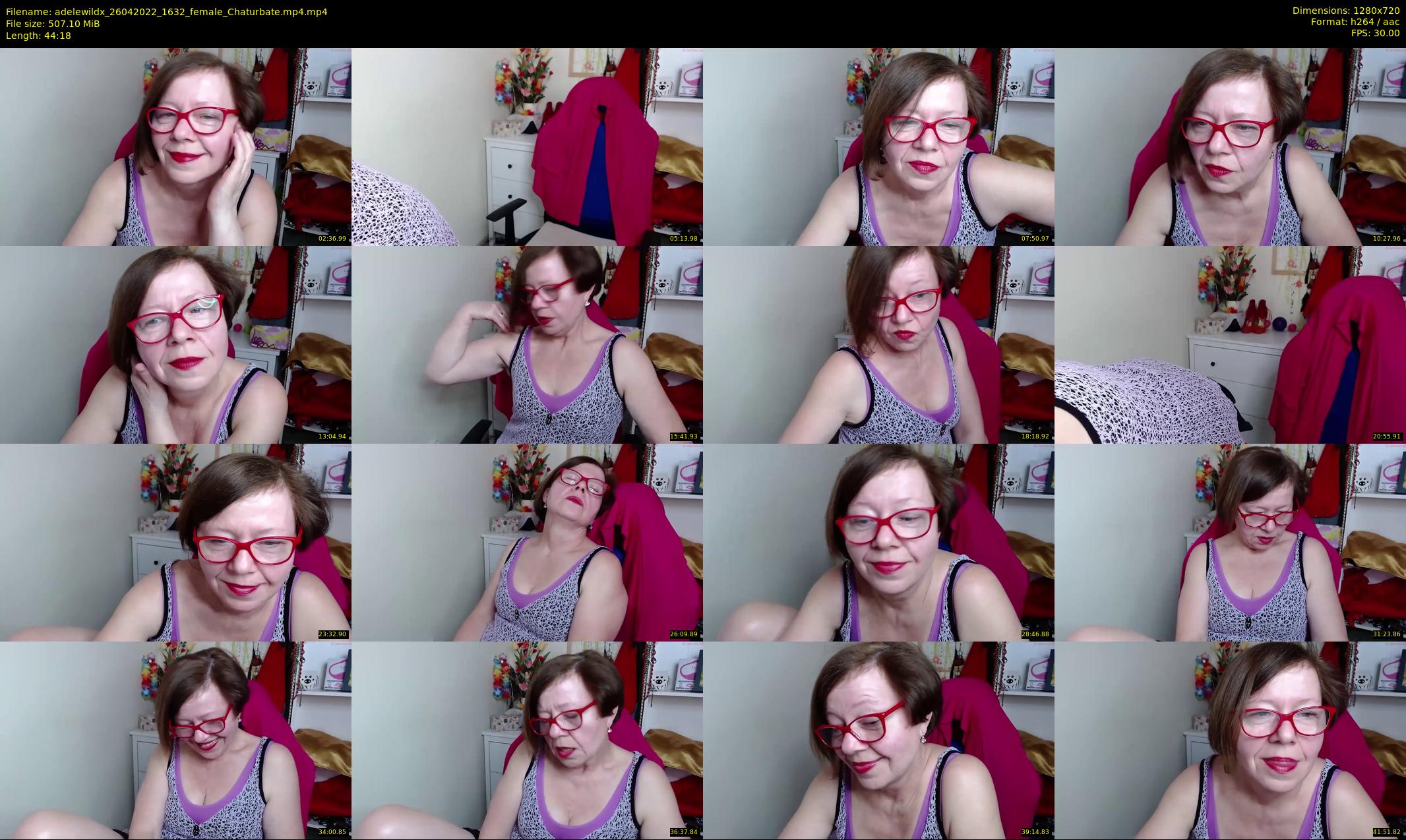 adelewildx — 45 minute Chaturbate female cam show recording, 720p, Apr 26, 2022
